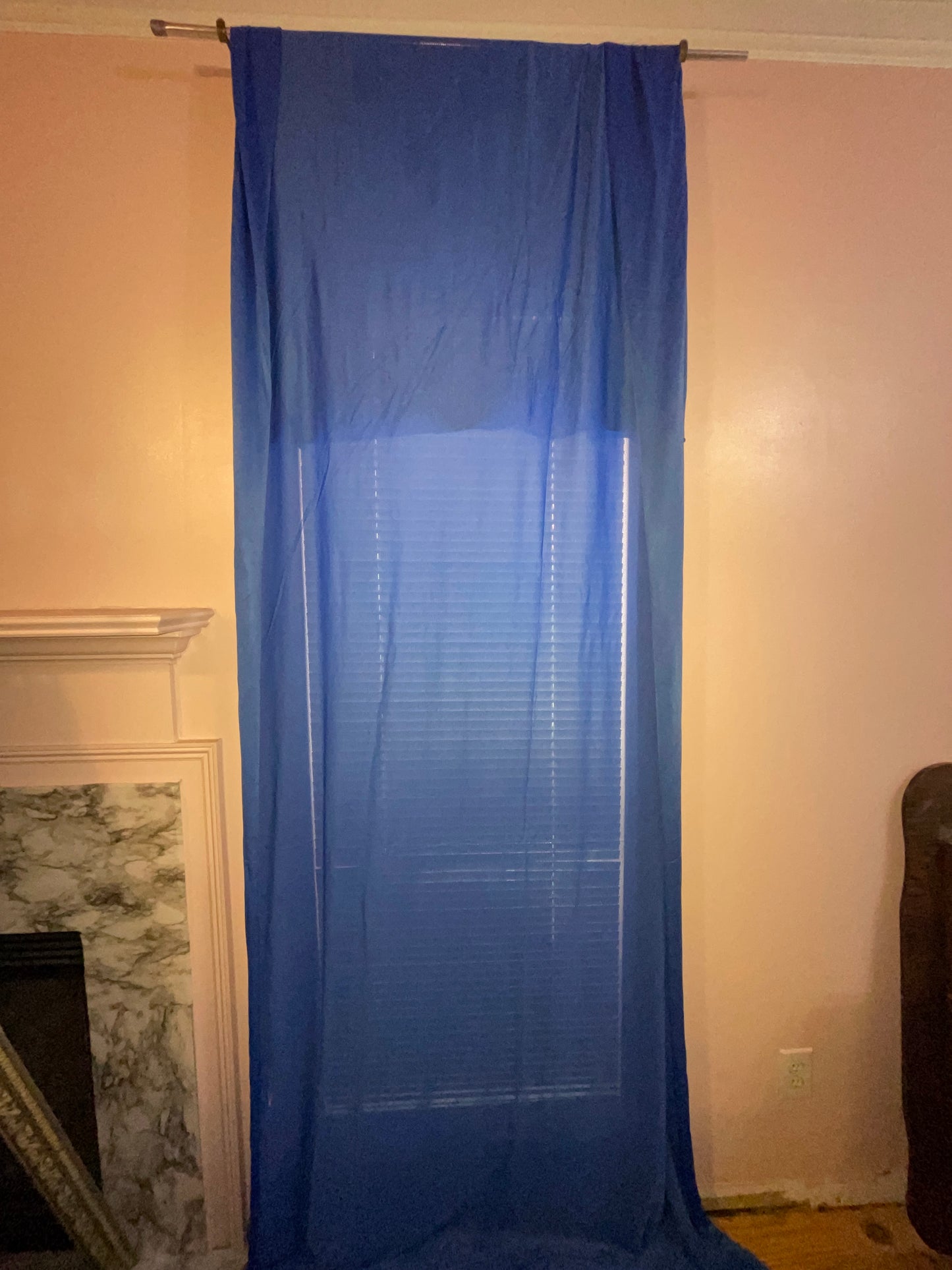 RENTALBLUE FABRIC PANEL ROYAL BLUE TURQUOISE