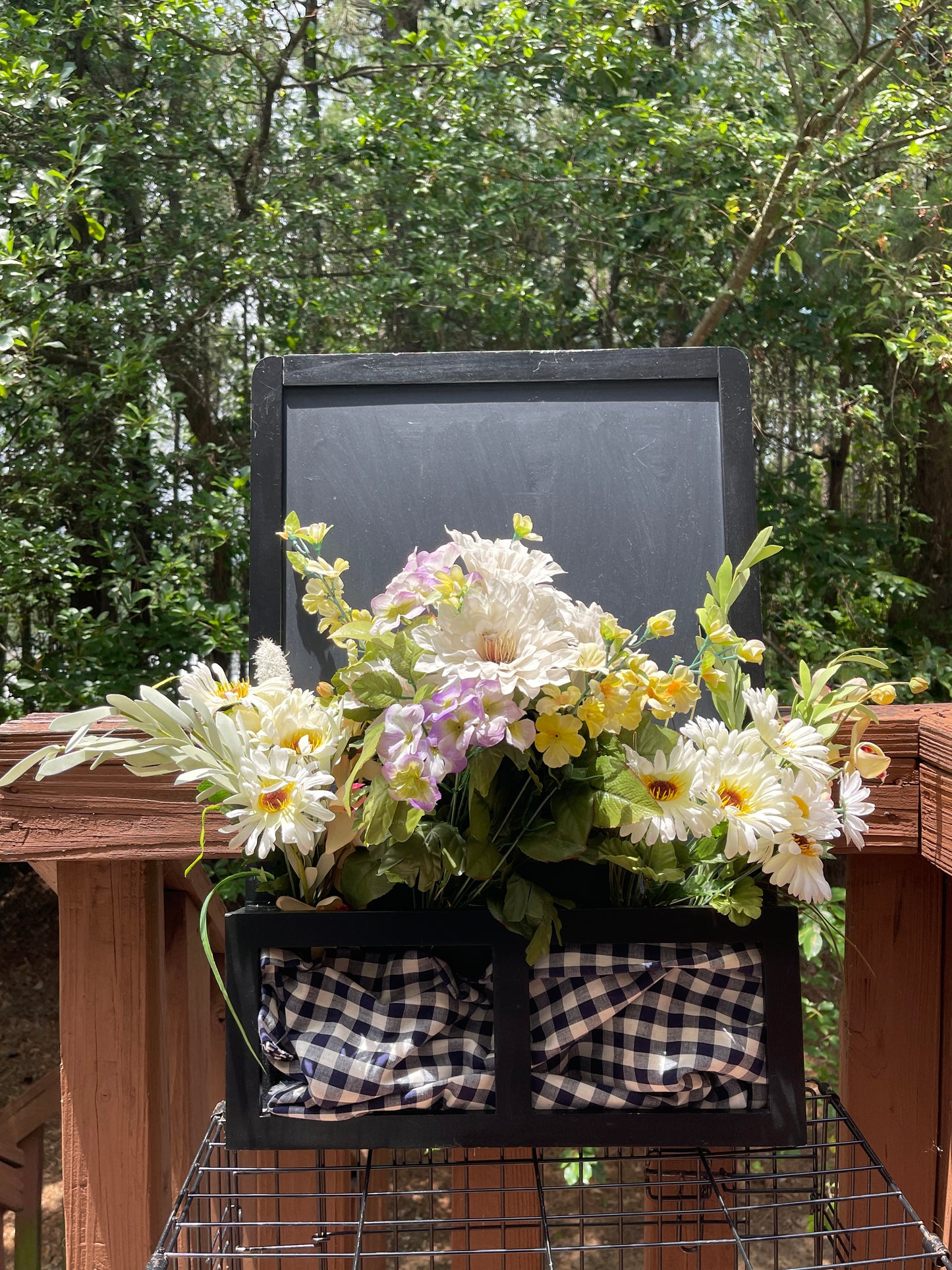 RENTAL FLOWER SIGN CHALKBOARD FLORAL