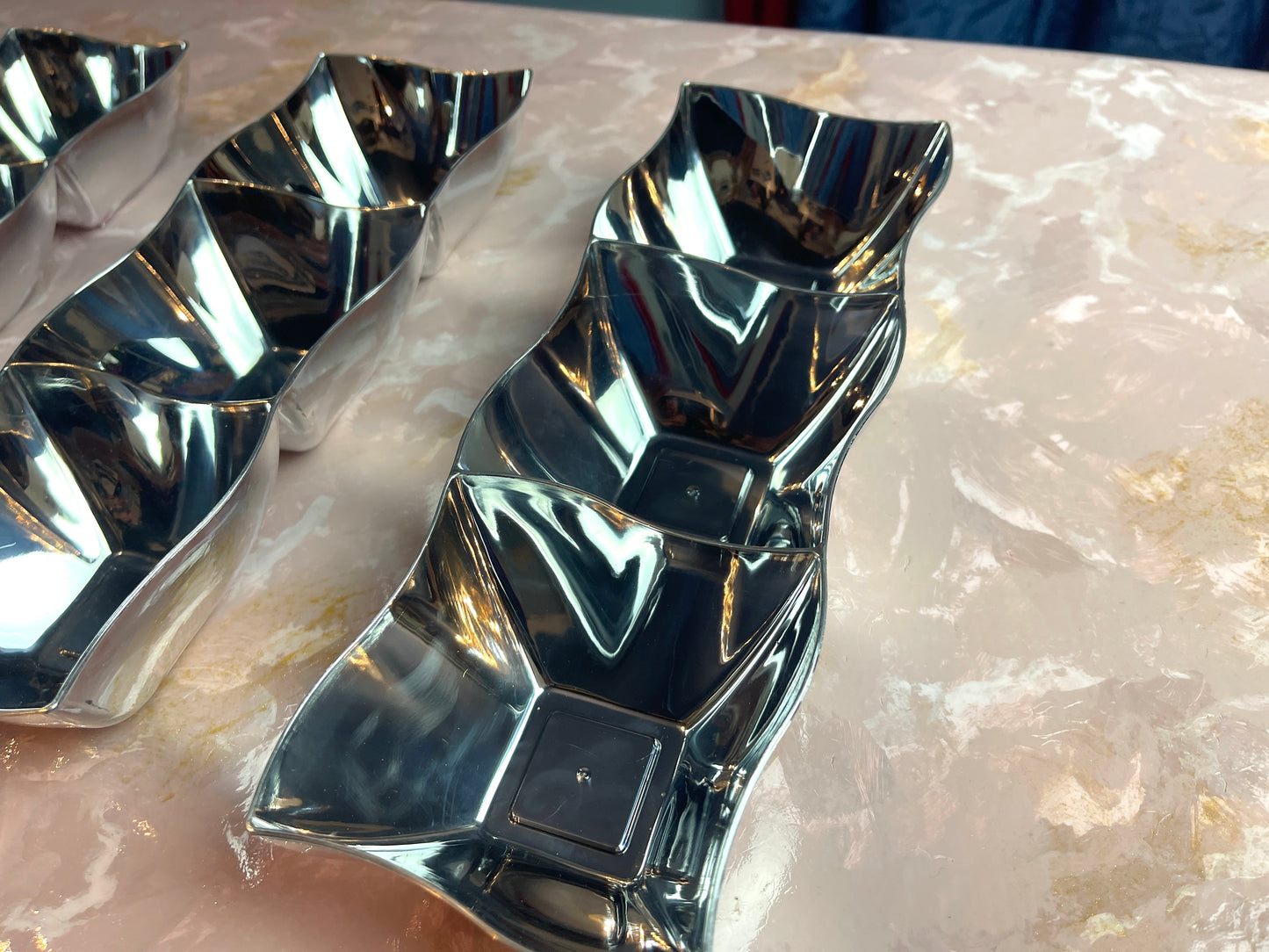 RENTAL SILVER TABLE DECOR SNACK APPETIZER GIFT