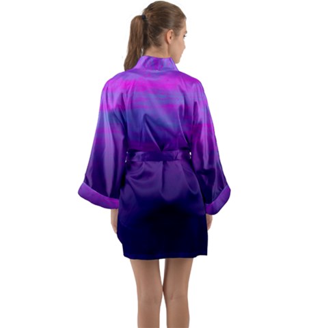 SUGA LANE WICKED NIGHTS SATIN KIMONO ROBE SUGA LANE