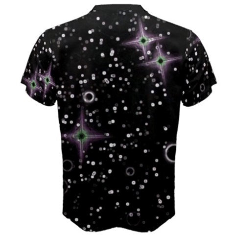 SUGA LANE ELECTRIC SUGA MENS Black Galaxy TEE SUGA LANE