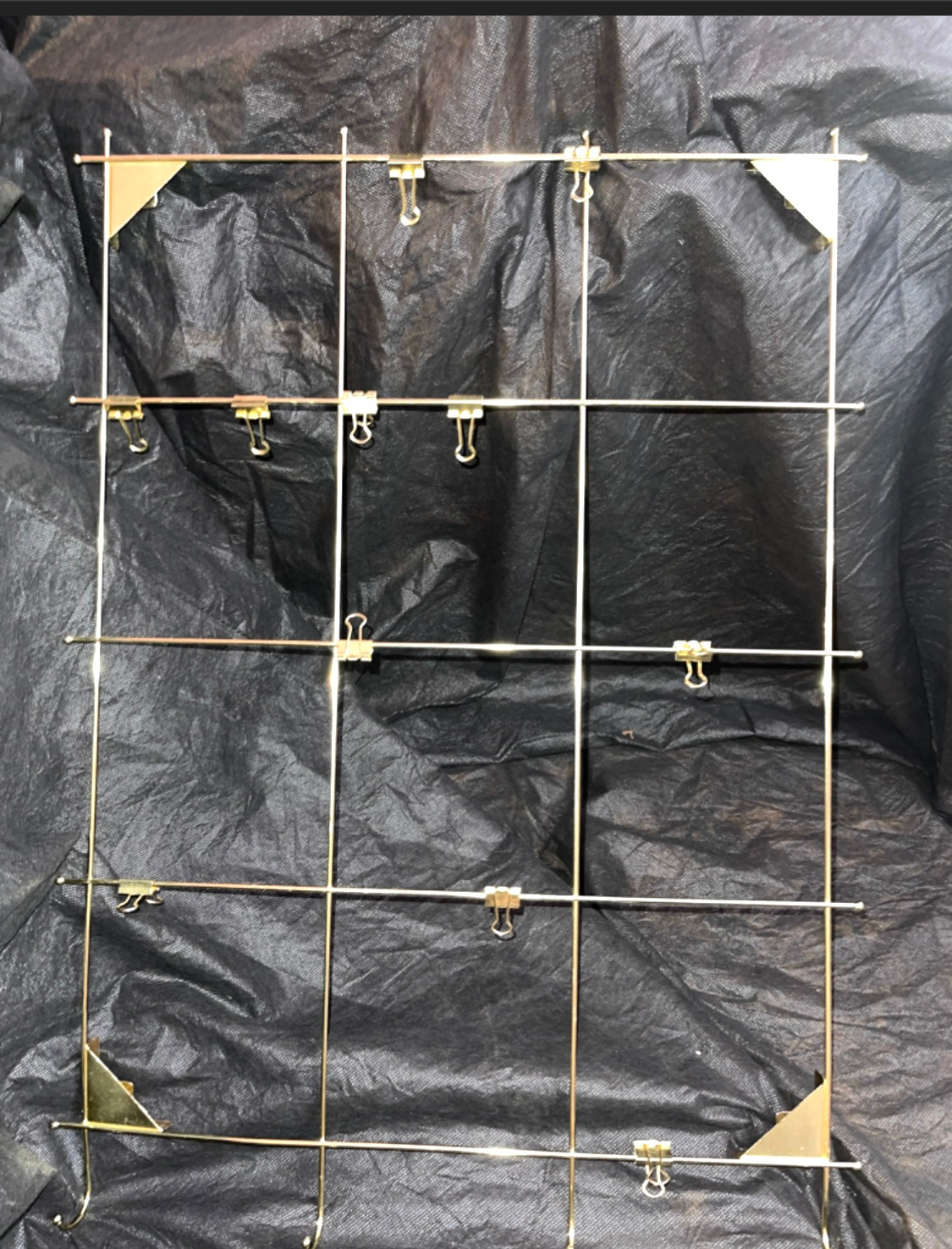 RENTAL GOLD BRASS ORGANIZER WEDDING PLANNER CHORES BRIDAL