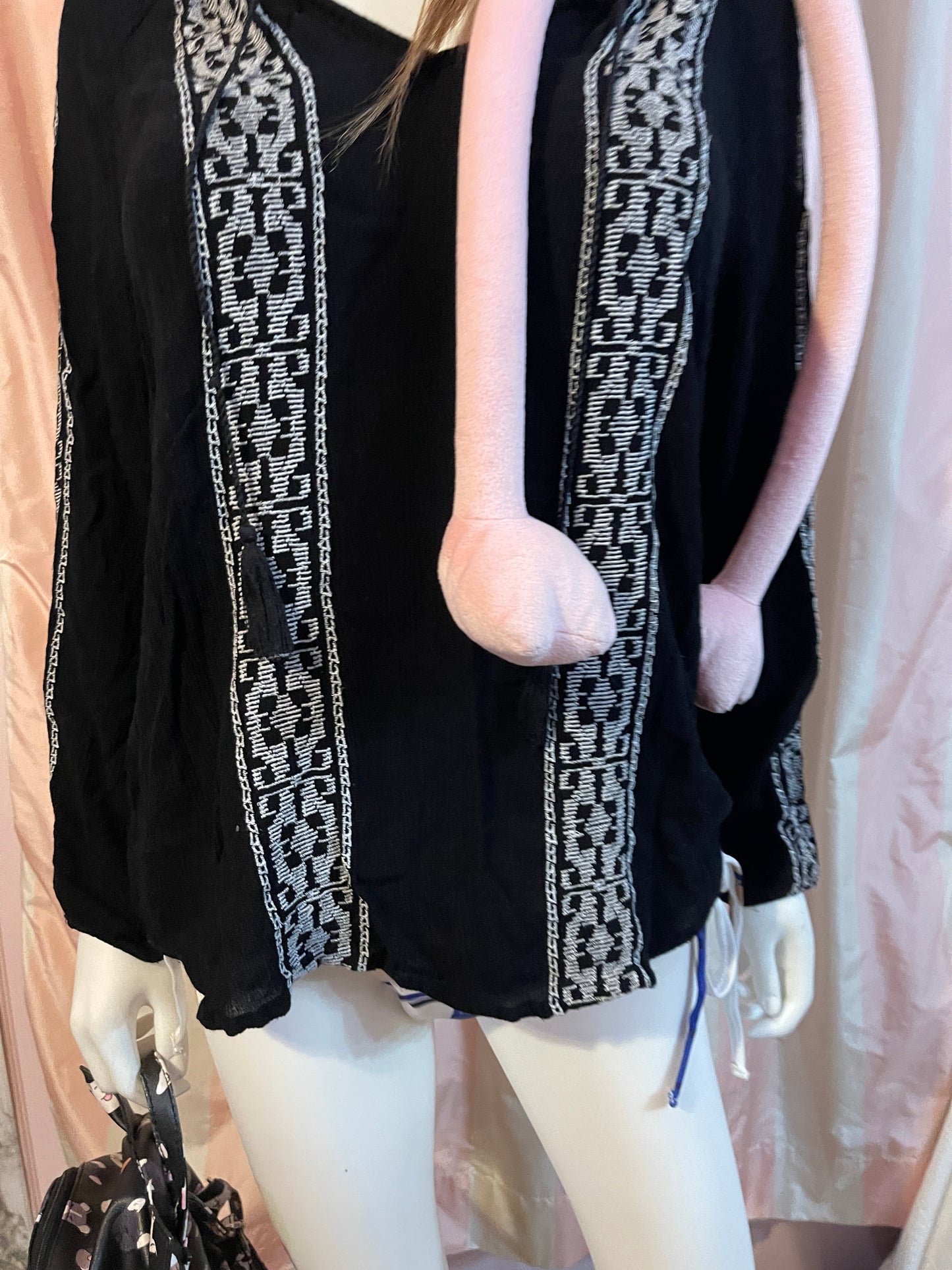 Black Festival Top & Tote & Backpack