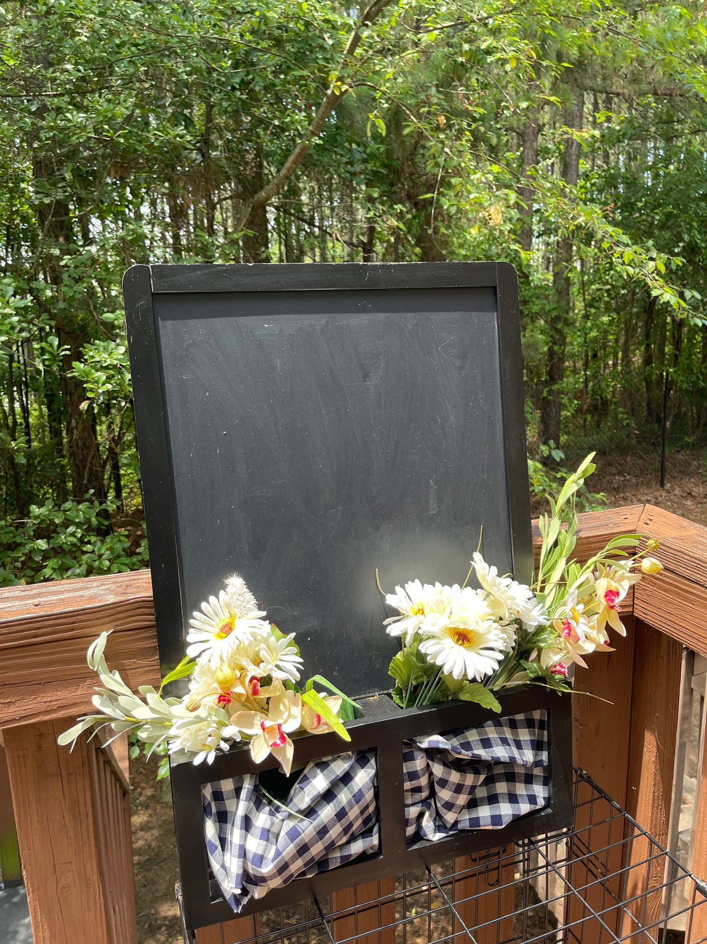 RENTAL FLOWER SIGN CHALKBOARD FLORAL
