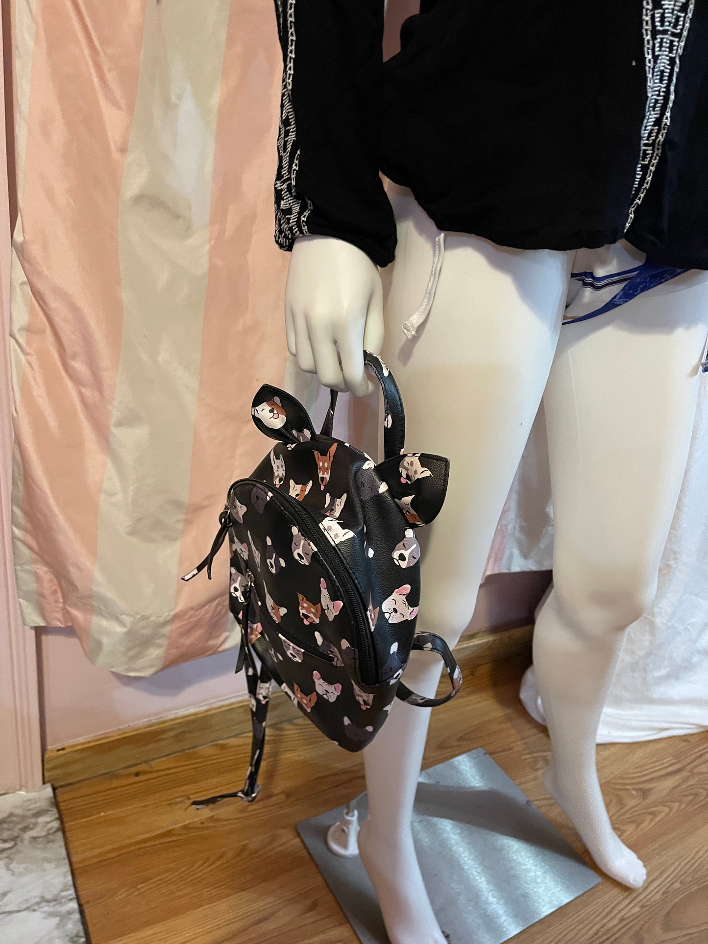 Black Festival Top & Tote & Backpack