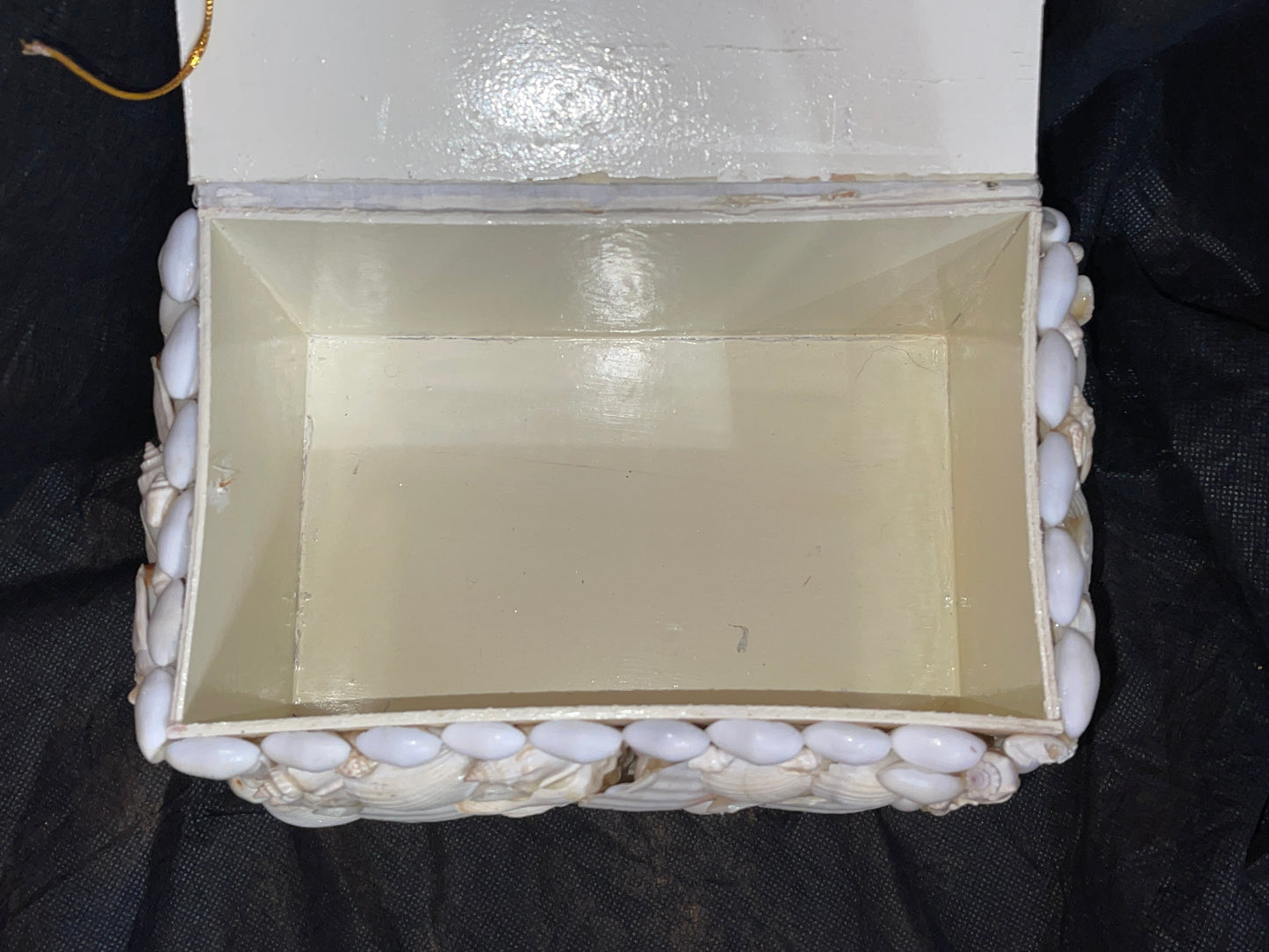 RENTAL LARGE SEASHELL BOX