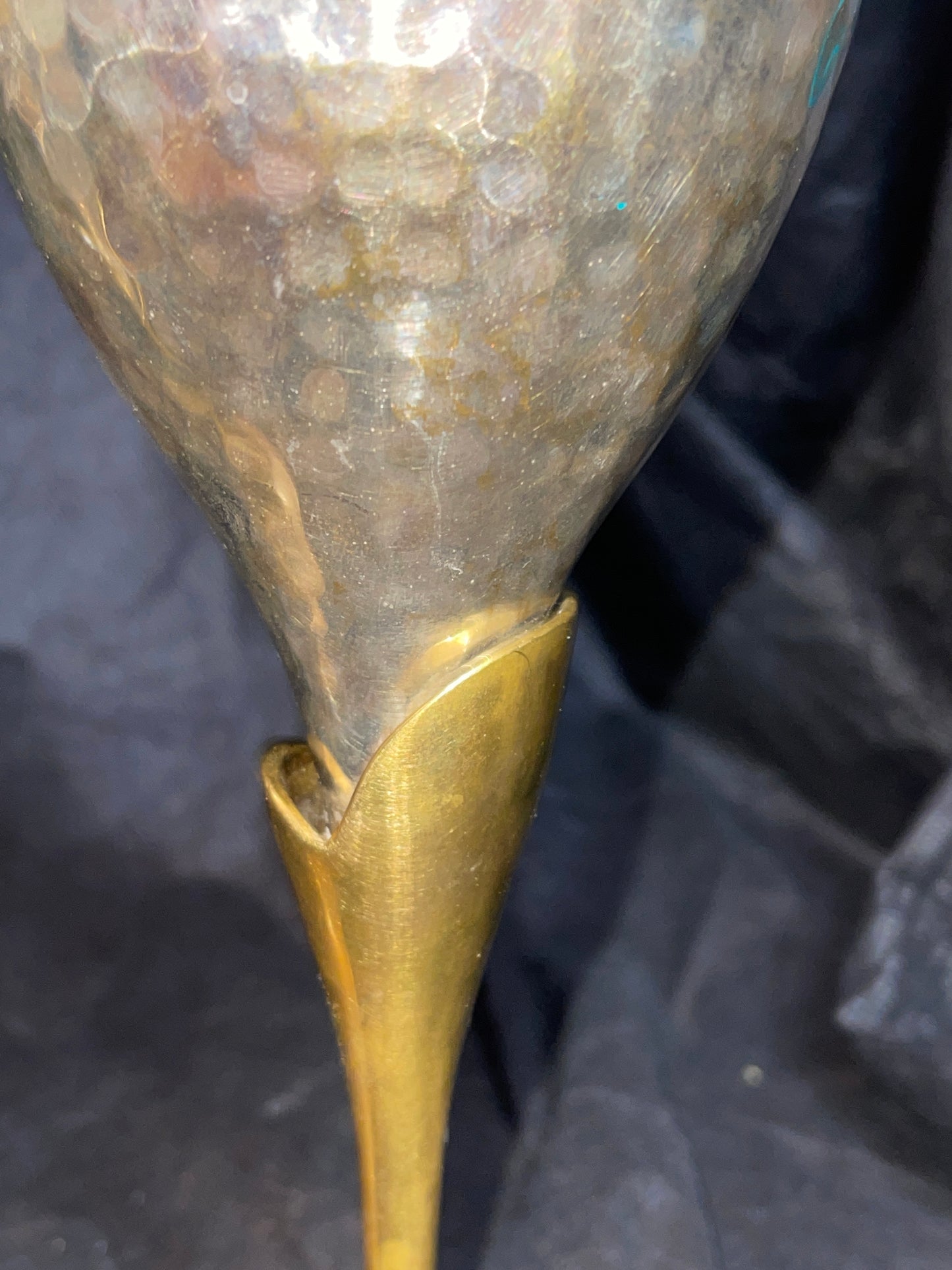 Stemware RENTAL SILVER BRASS WINE CHAMPAGNE GOBLETS GOTHIC MEDIEVAL METAL