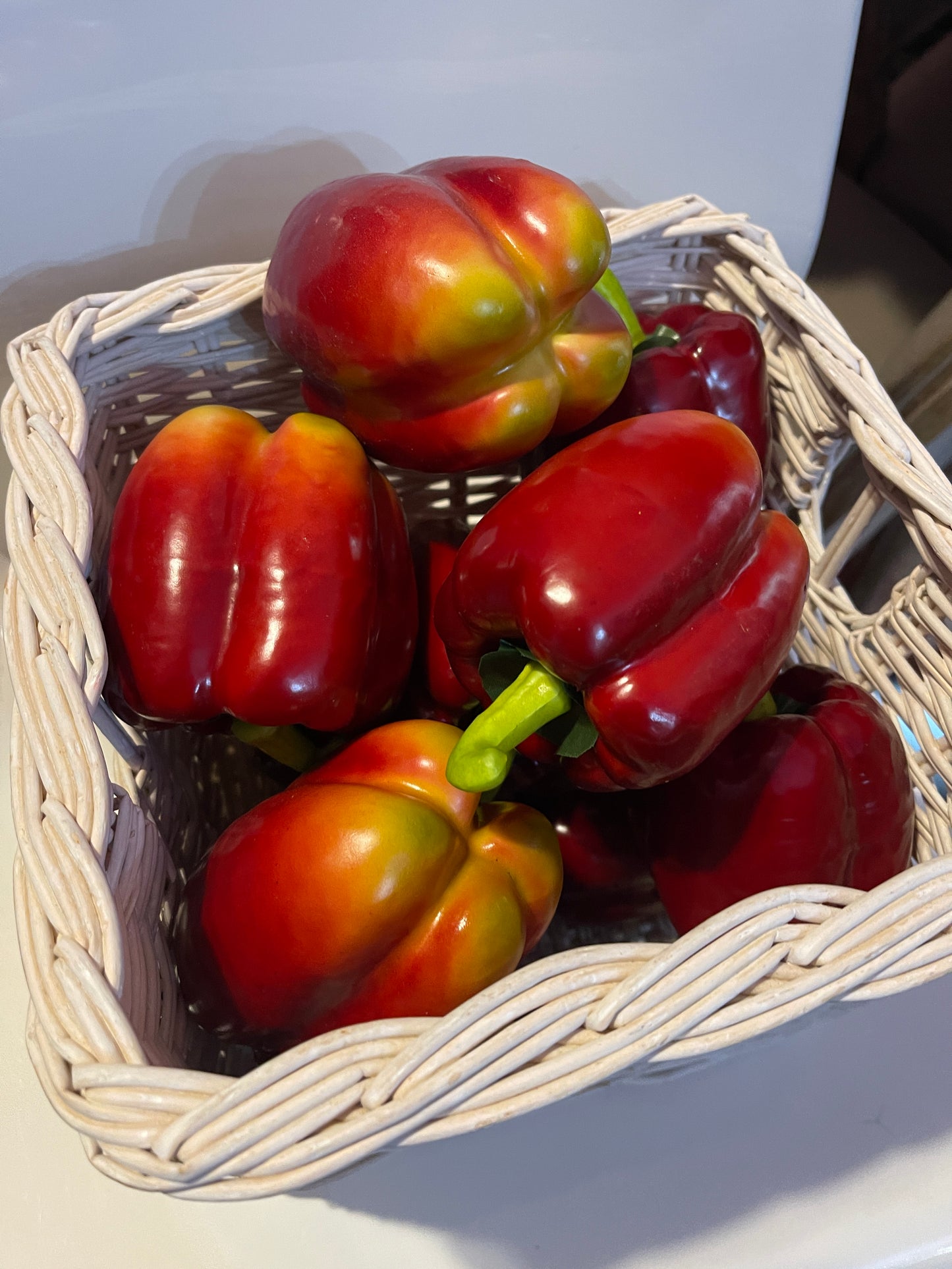 FAUX VEGETABLE RENTAL - RED BELL PEPPER