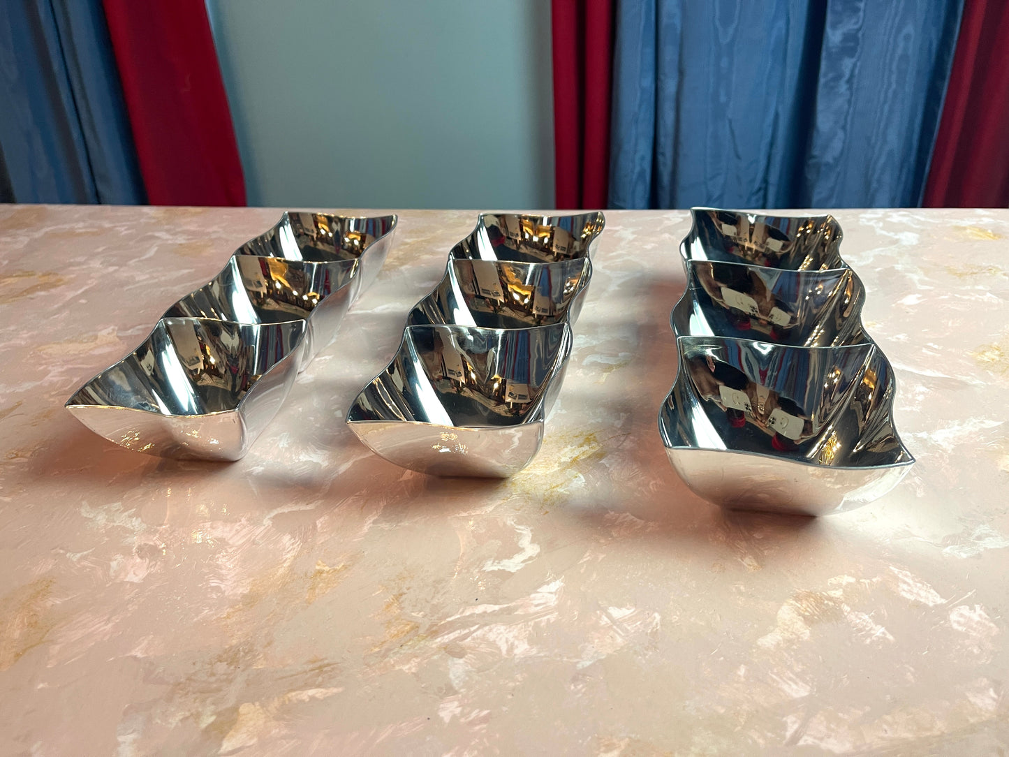 RENTAL SILVER TABLE DECOR SNACK APPETIZER GIFT