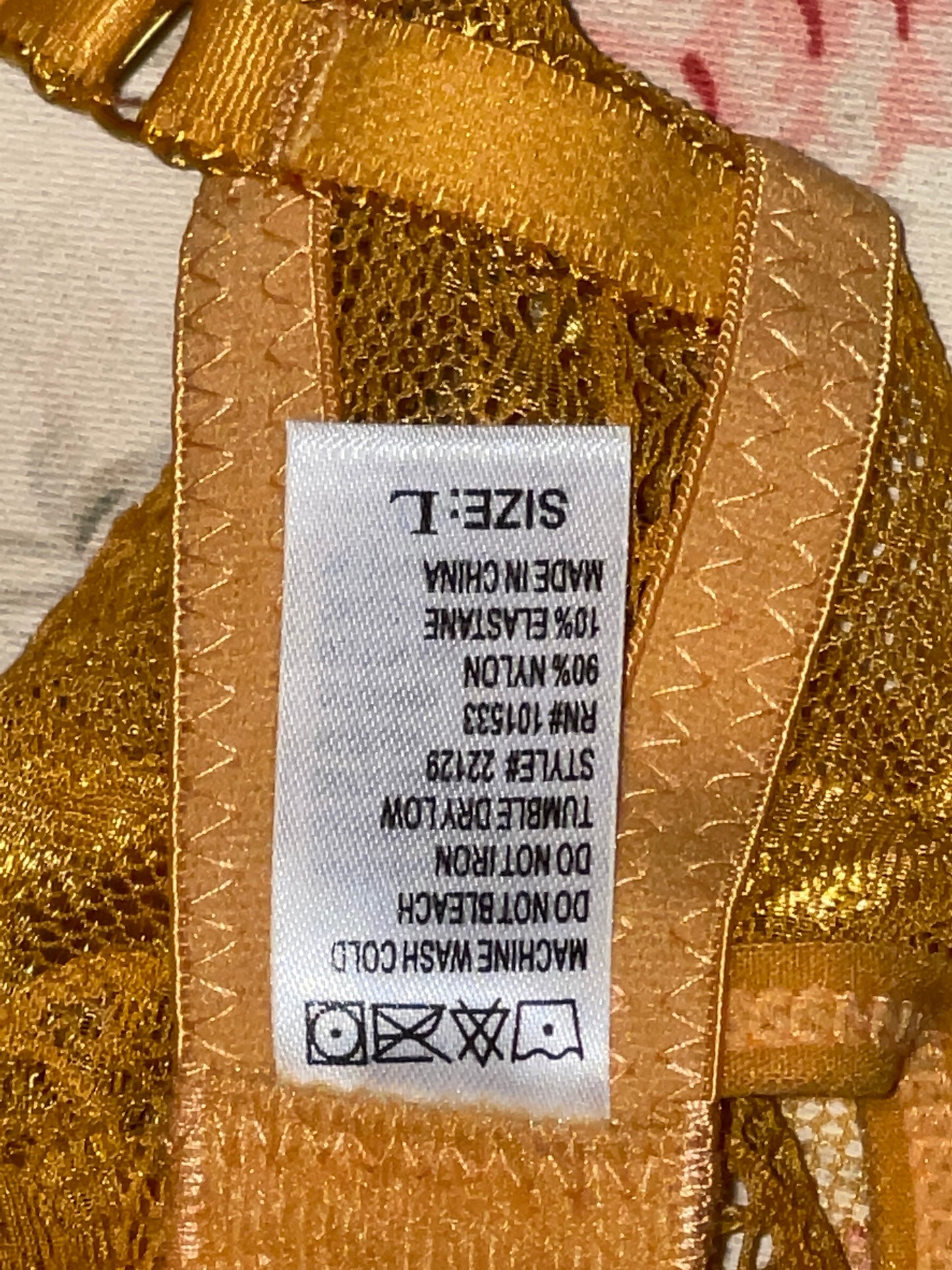 BUY NOW - YELLOW GOLD LACE LINGERIE