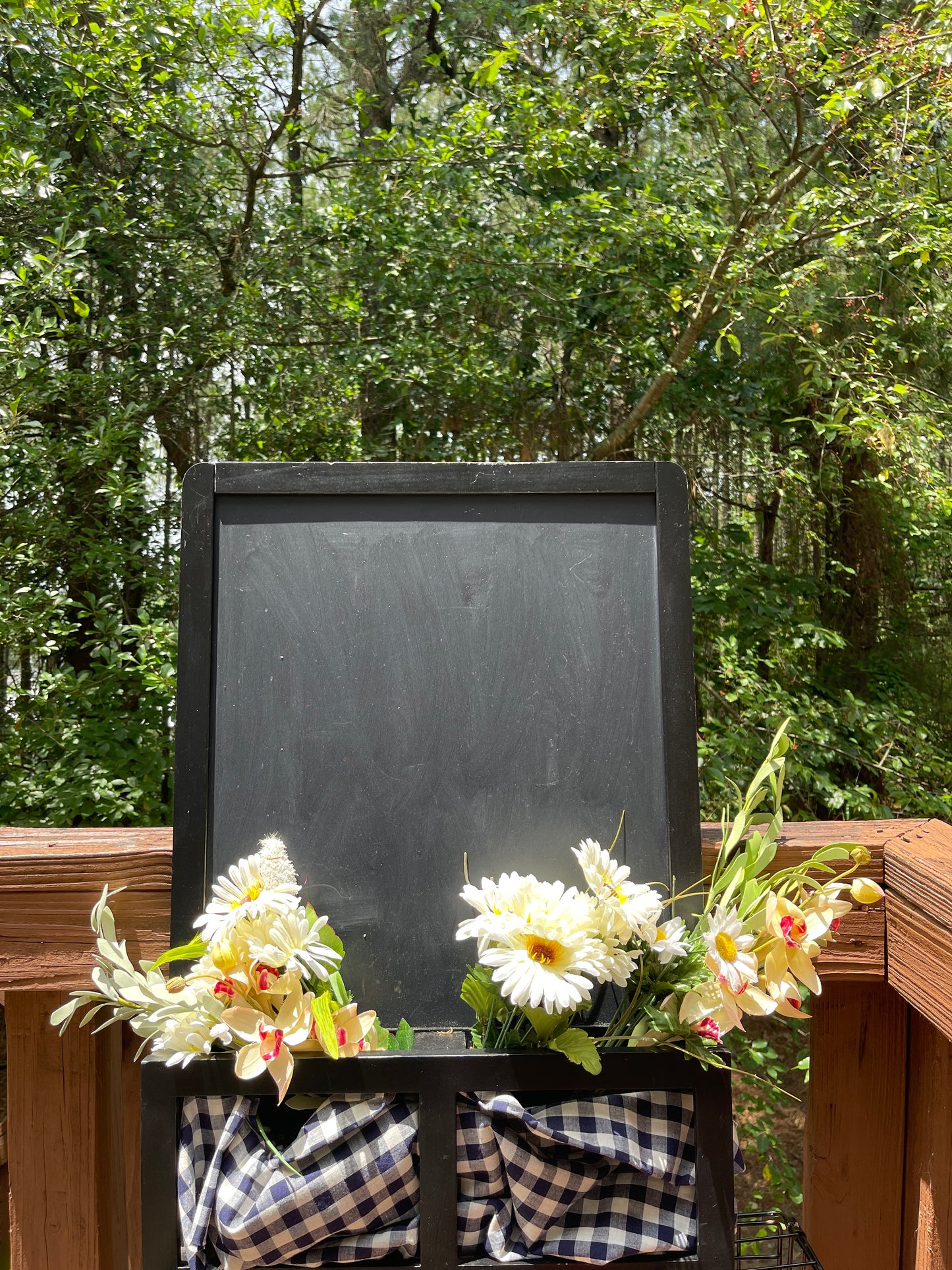 RENTAL FLOWER SIGN CHALKBOARD FLORAL