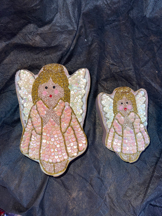 RENTAL SEQUIN PINK ANGEL BOXES