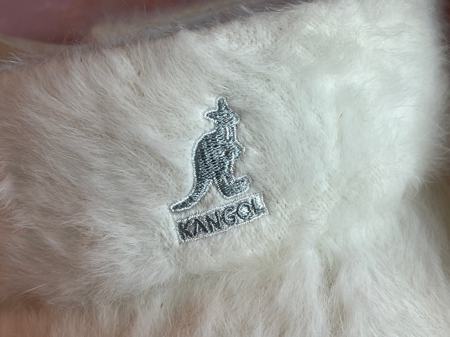 RENTAL WEDDING COUPLES WHITE KANGOL VISORS FURRY