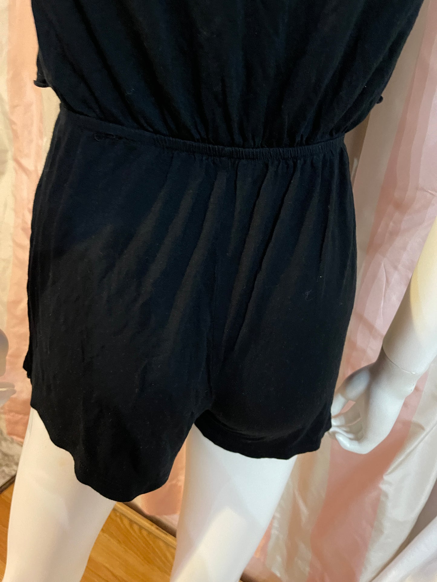 Black Mini Romper