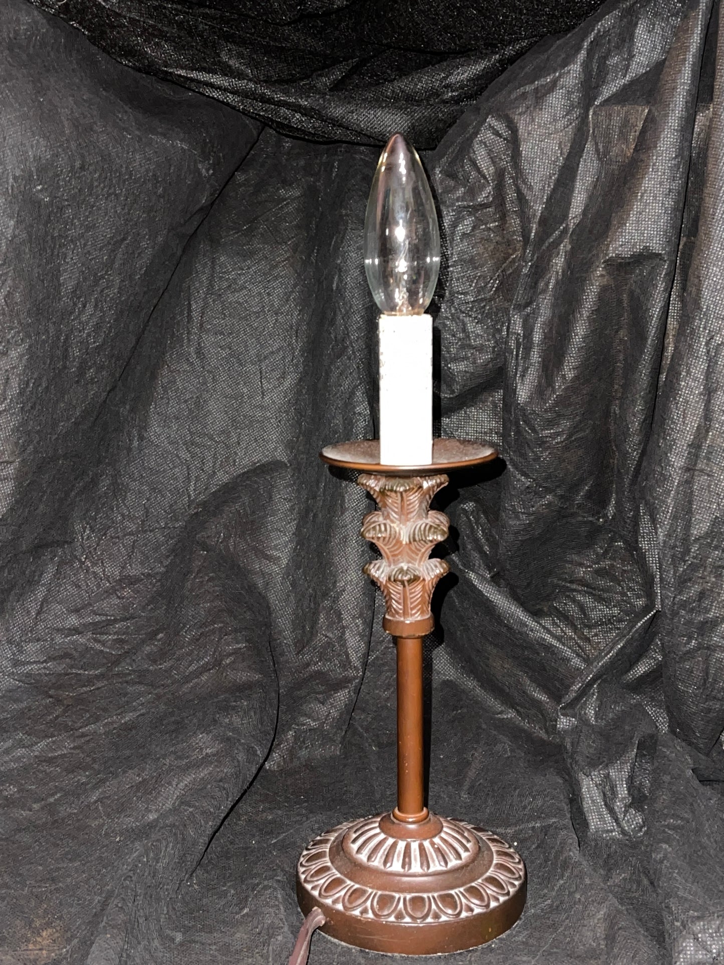 CANDLE RENTAL BRONZE UNITY CANDLE LAMP RELIGIOUS WEDDING CEREMONY CHRISTMAS FANTASY TV FILM