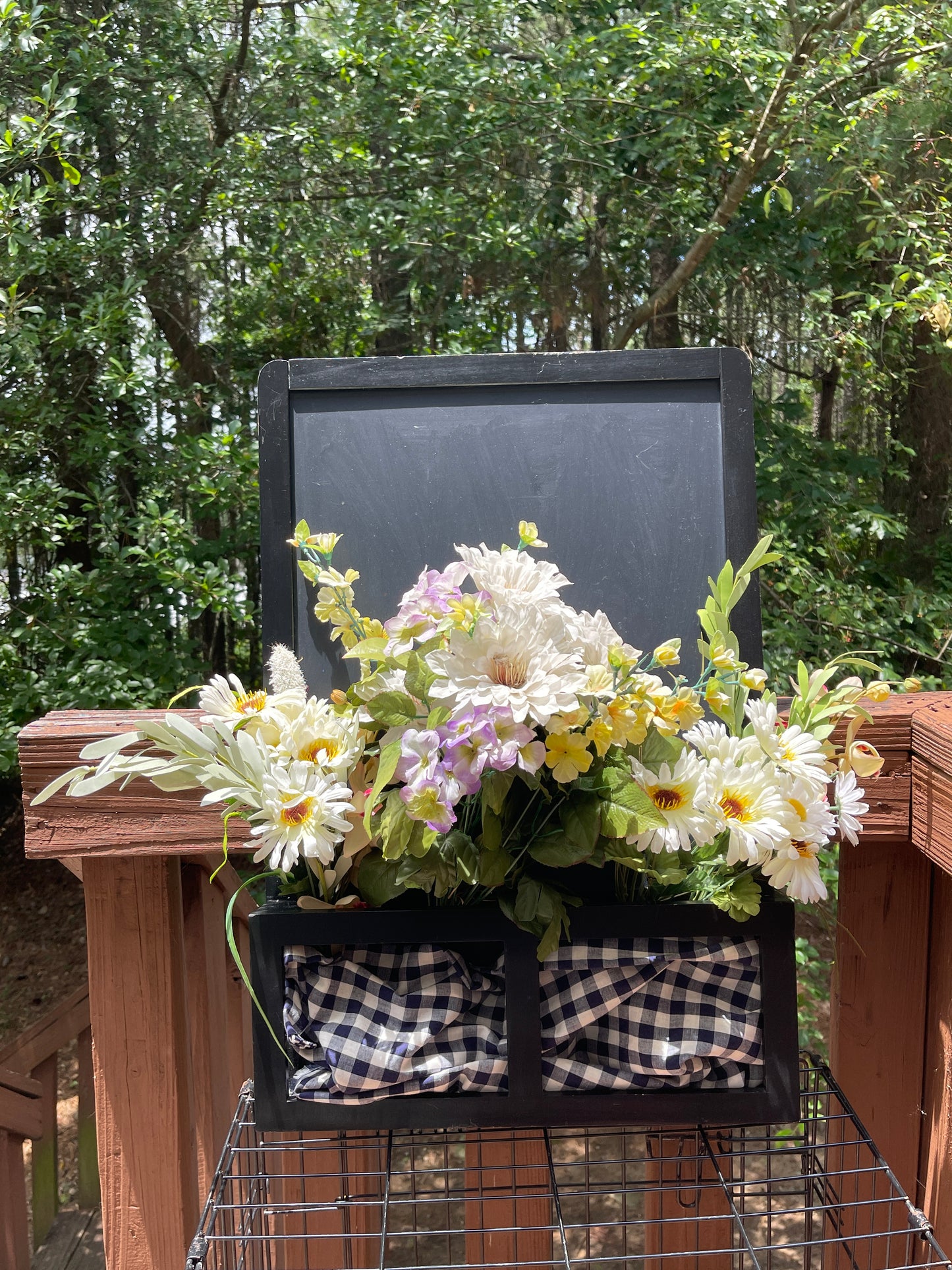 RENTAL FLOWER SIGN CHALKBOARD FLORAL