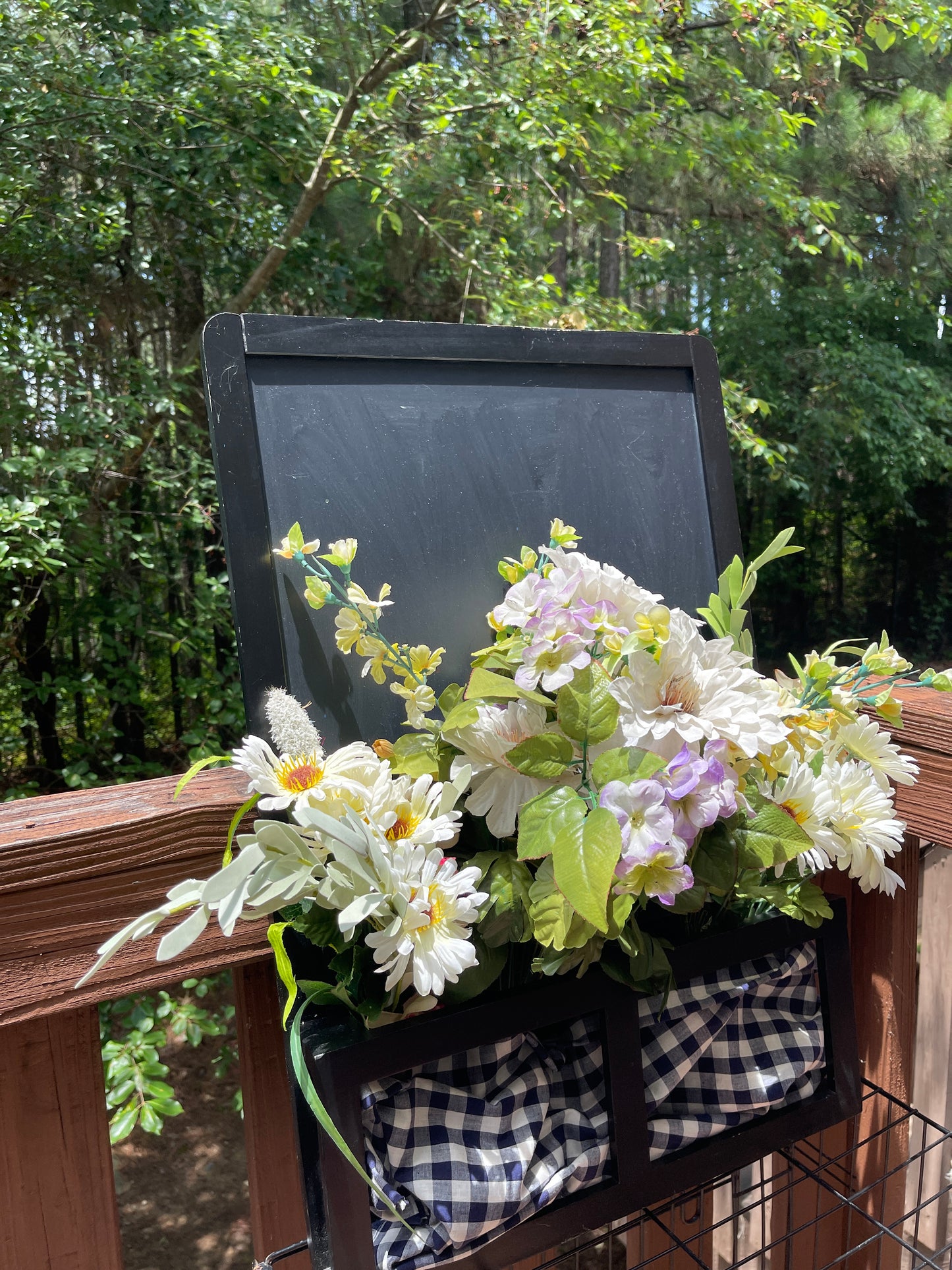 RENTAL FLOWER SIGN CHALKBOARD FLORAL