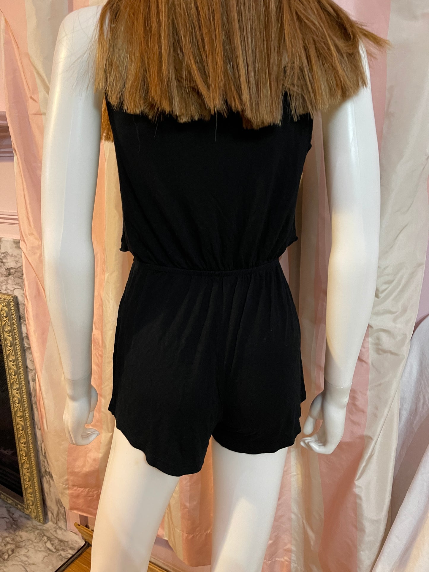 Black Mini Romper