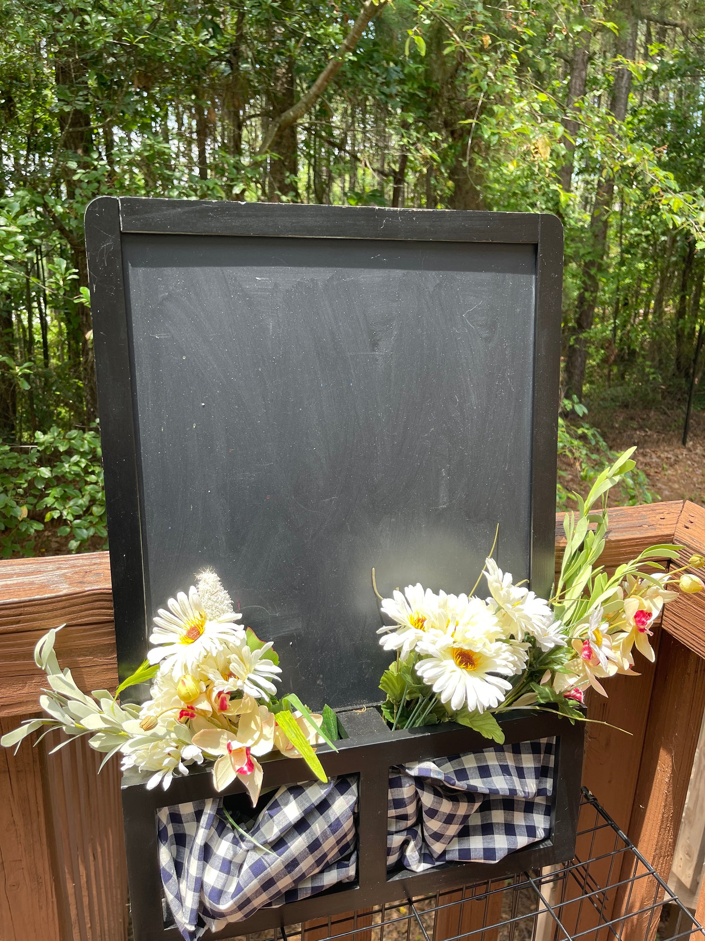 RENTAL FLOWER SIGN CHALKBOARD FLORAL