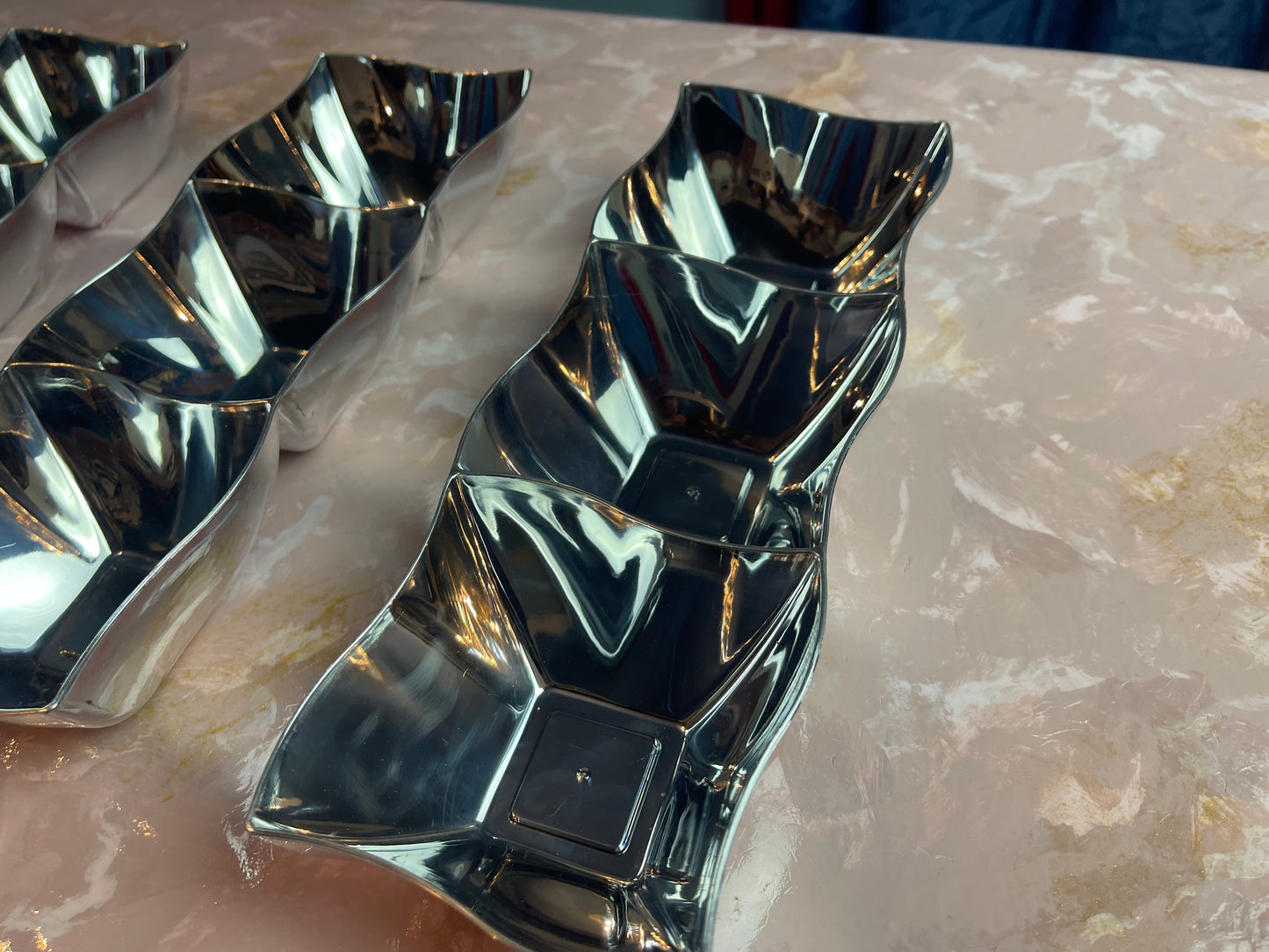 RENTAL SILVER TABLE DECOR SNACK APPETIZER GIFT