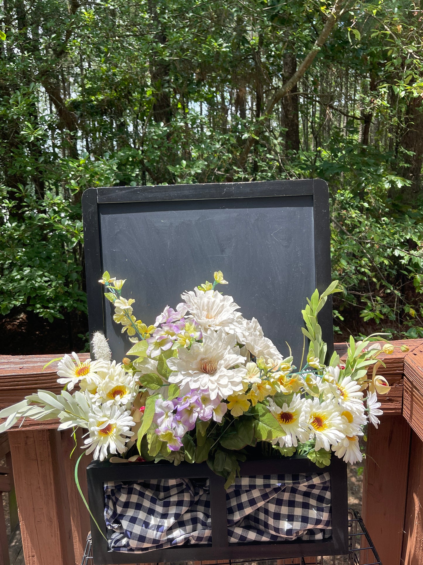 RENTAL FLOWER SIGN CHALKBOARD FLORAL