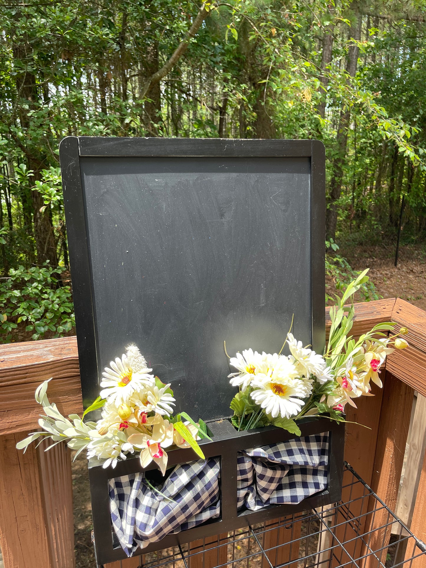 RENTAL FLOWER SIGN CHALKBOARD FLORAL