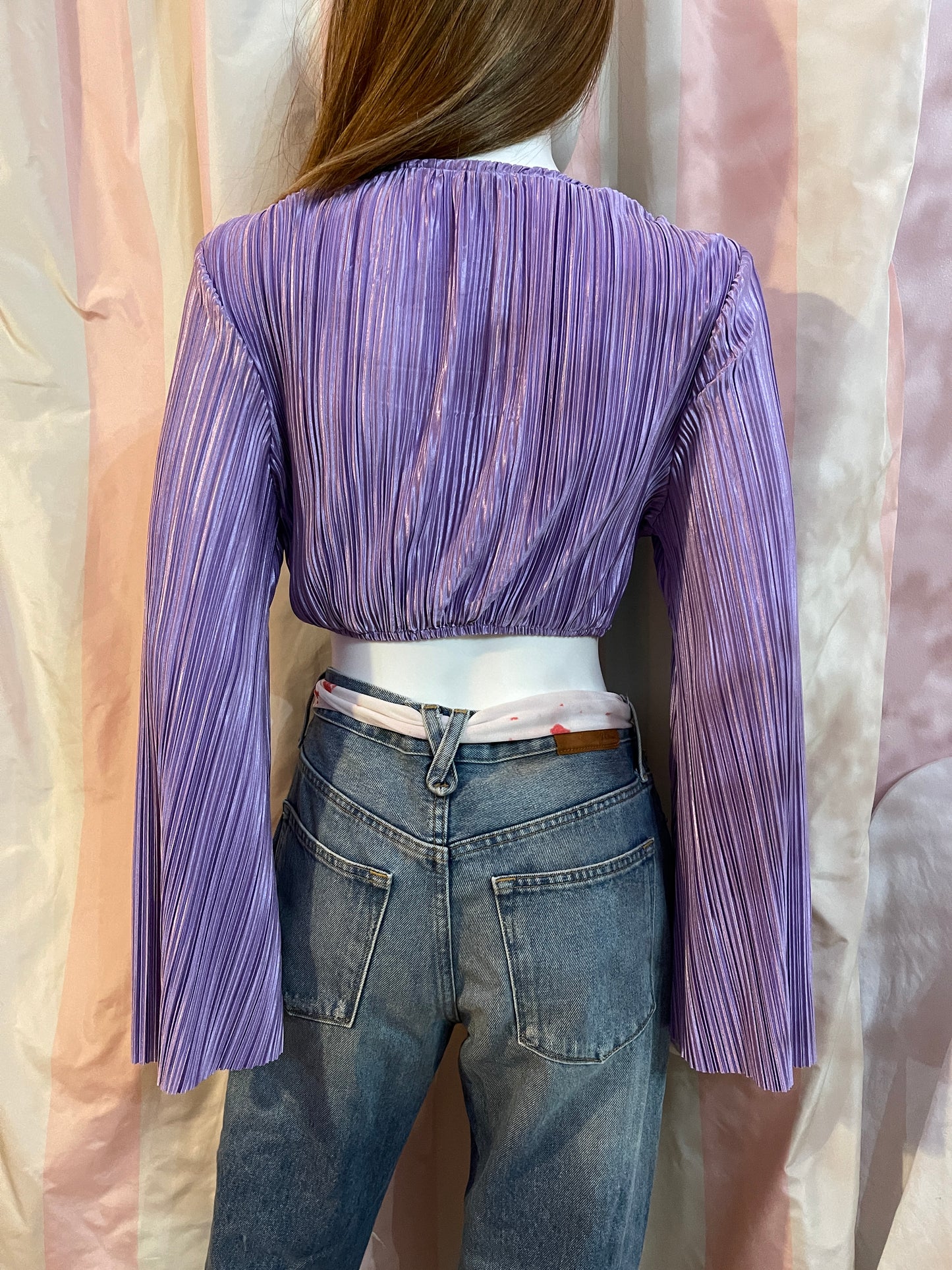 Blue Denim Distressed Jeans