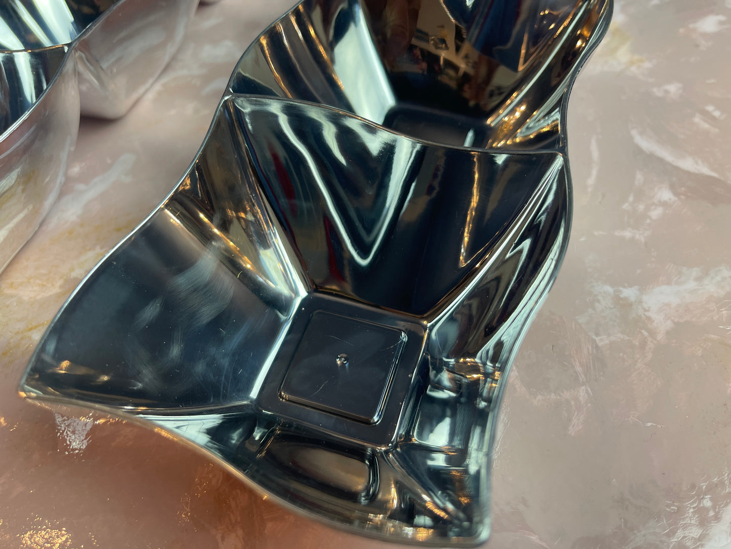 RENTAL SILVER TABLE DECOR SNACK APPETIZER GIFT