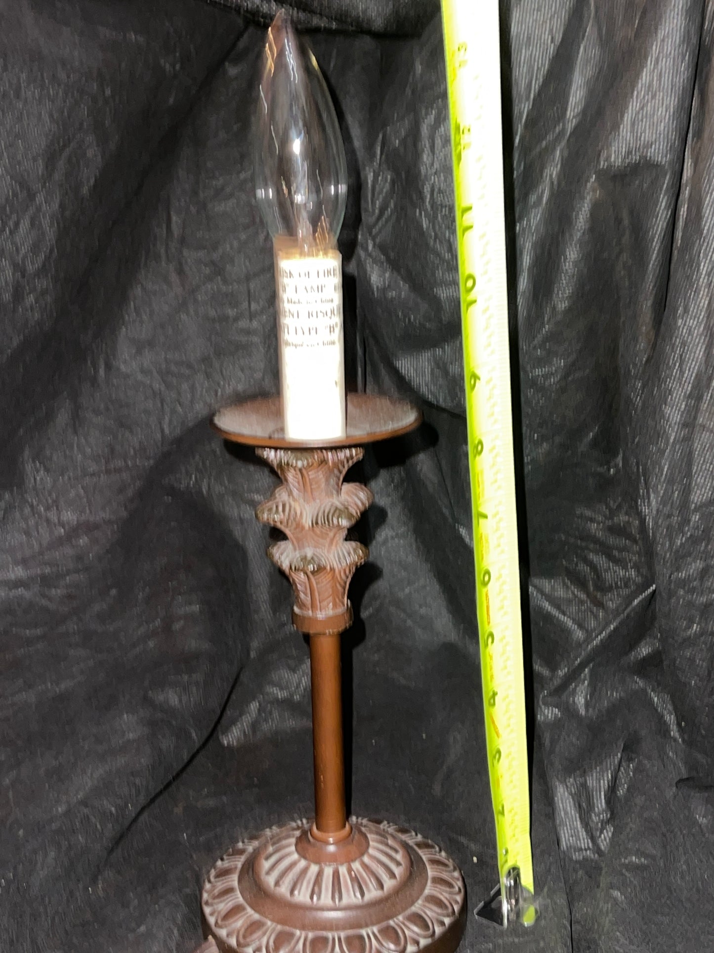 CANDLE RENTAL BRONZE UNITY CANDLE LAMP RELIGIOUS WEDDING CEREMONY CHRISTMAS FANTASY TV FILM