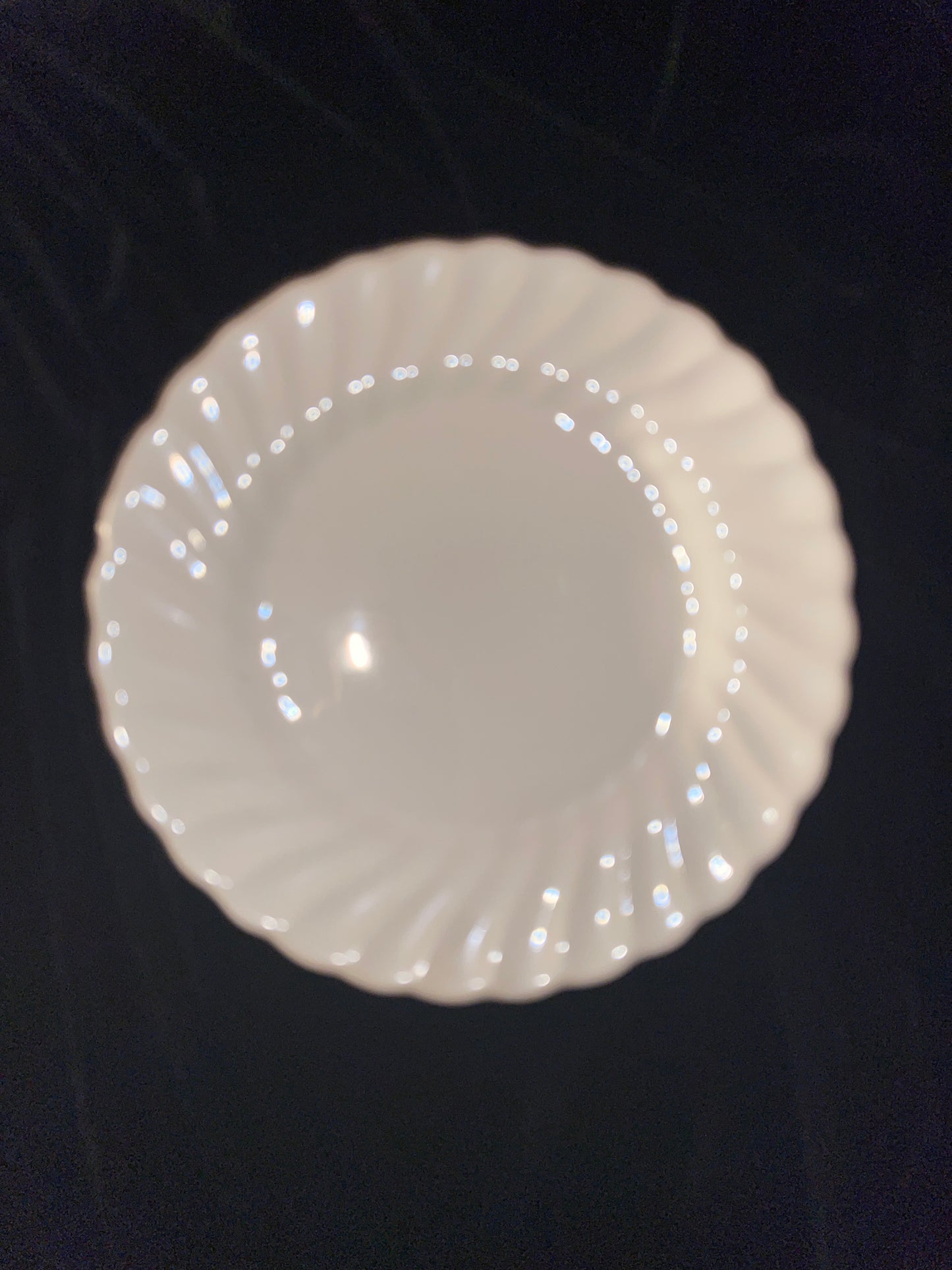 PLATES RENTAL WHITE DESSERT PLATE APPETIZER CAKE