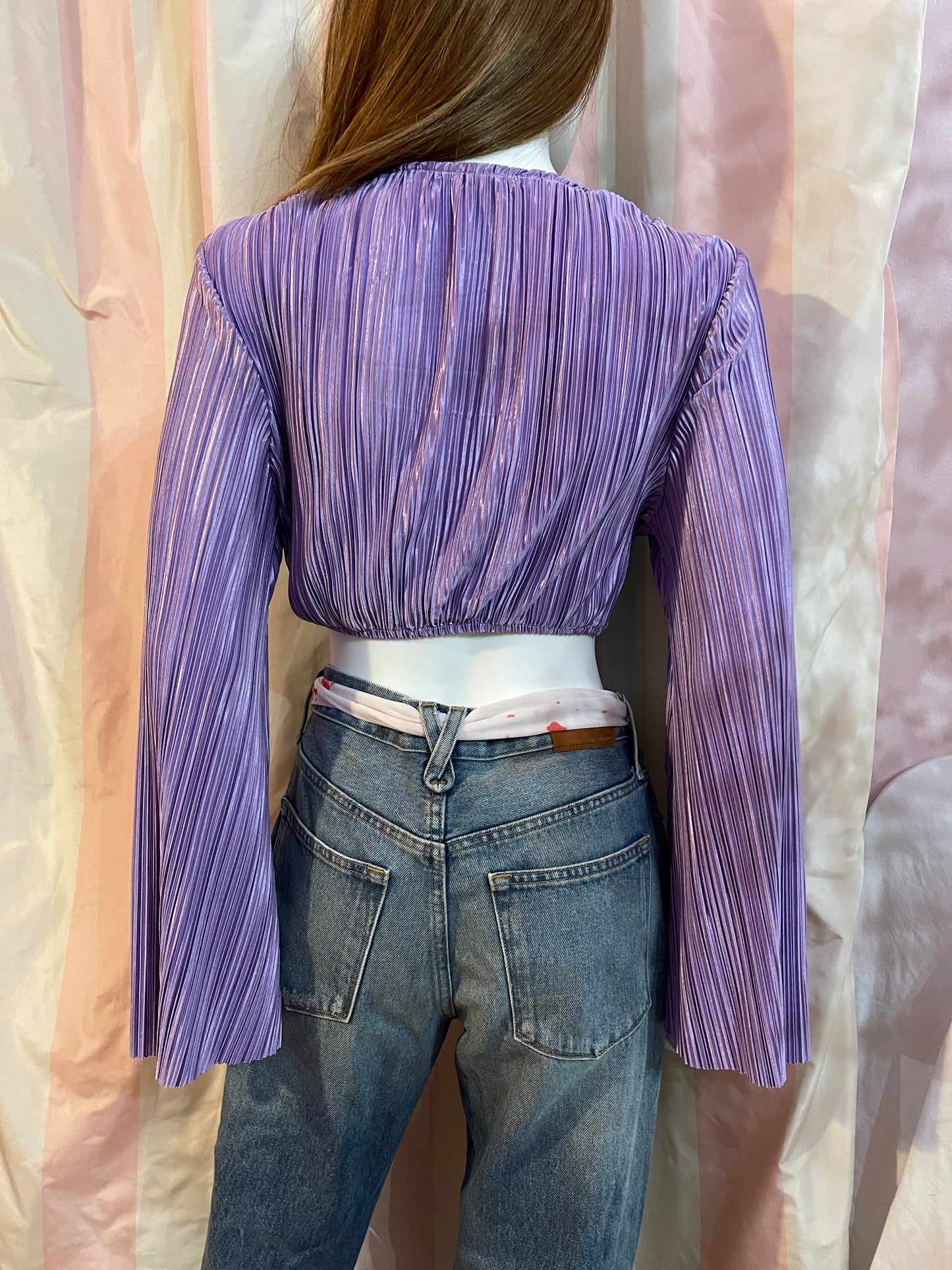 Blue Denim Distressed Jeans