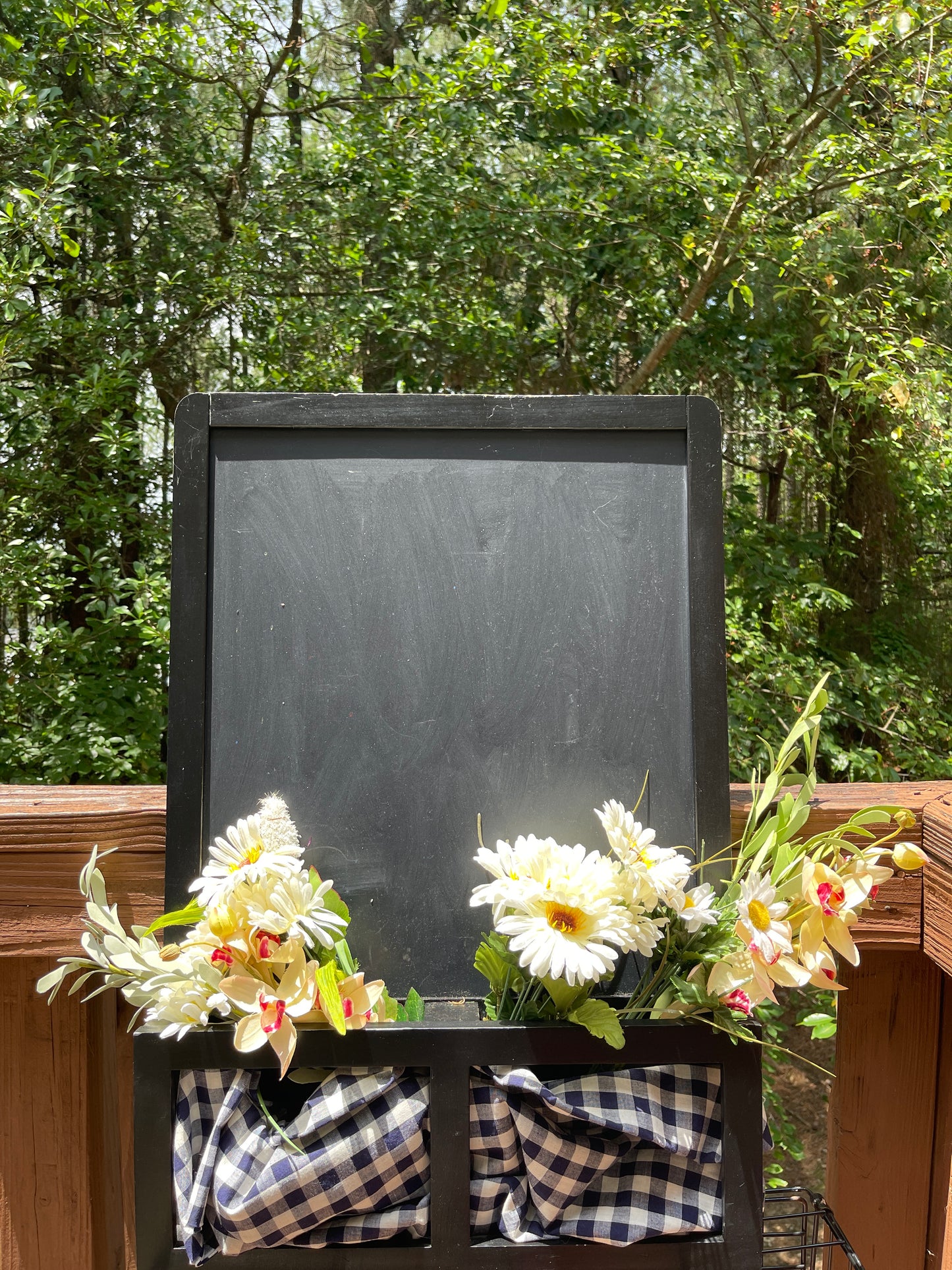 RENTAL FLOWER SIGN CHALKBOARD FLORAL