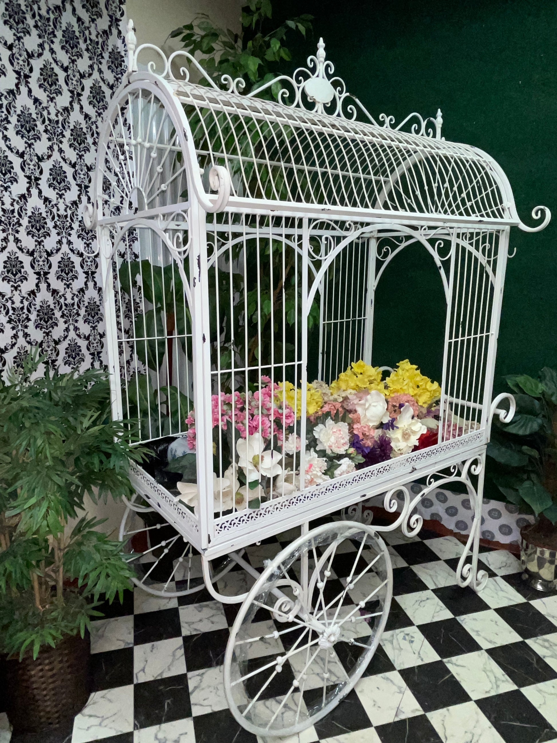 ANTIQUE GARDEN CART RENTAL ABBY ESSIE STUDIOS