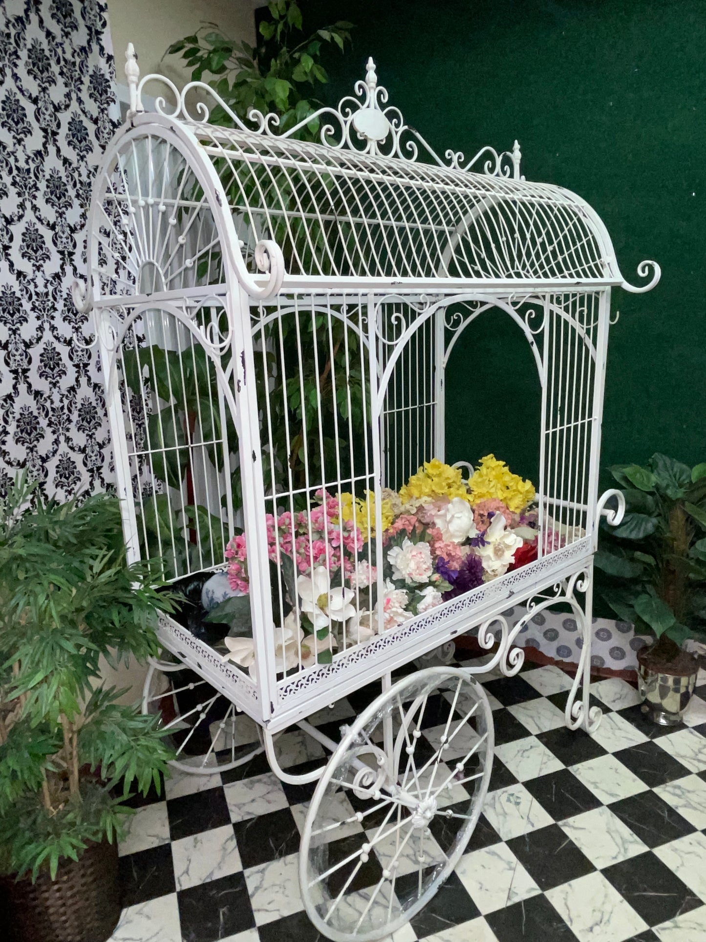 ANTIQUE GARDEN CART RENTAL ABBY ESSIE STUDIOS