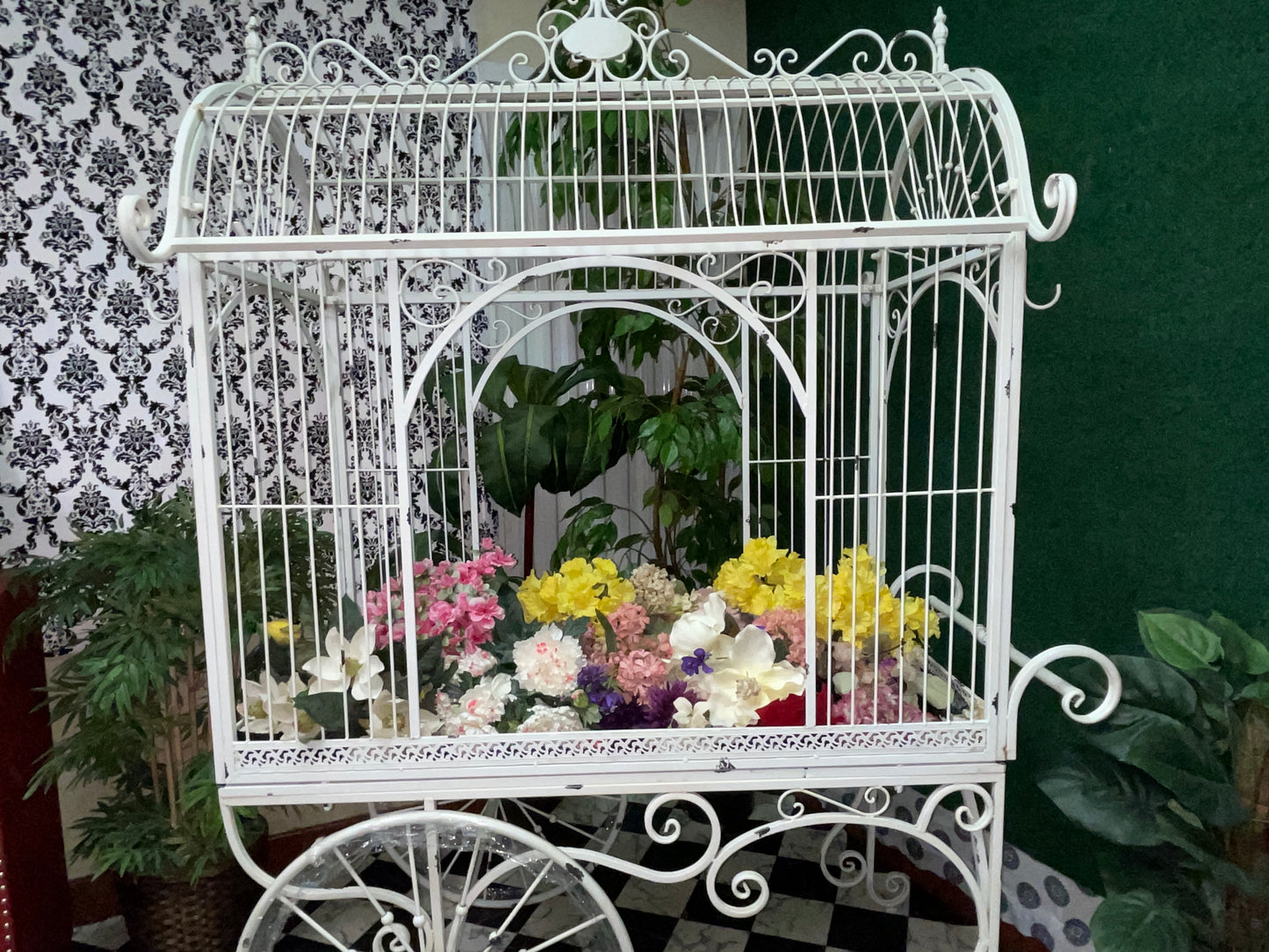 ANTIQUE GARDEN CART RENTAL ABBY ESSIE STUDIOS