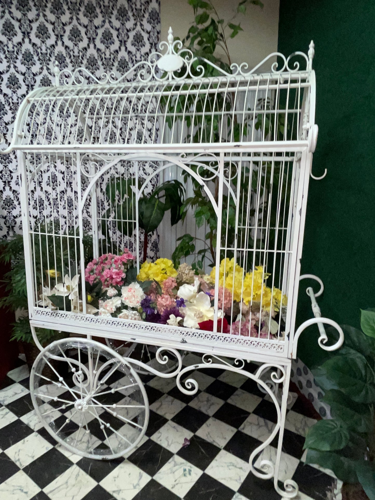 ANTIQUE GARDEN CART RENTAL ABBY ESSIE STUDIOS