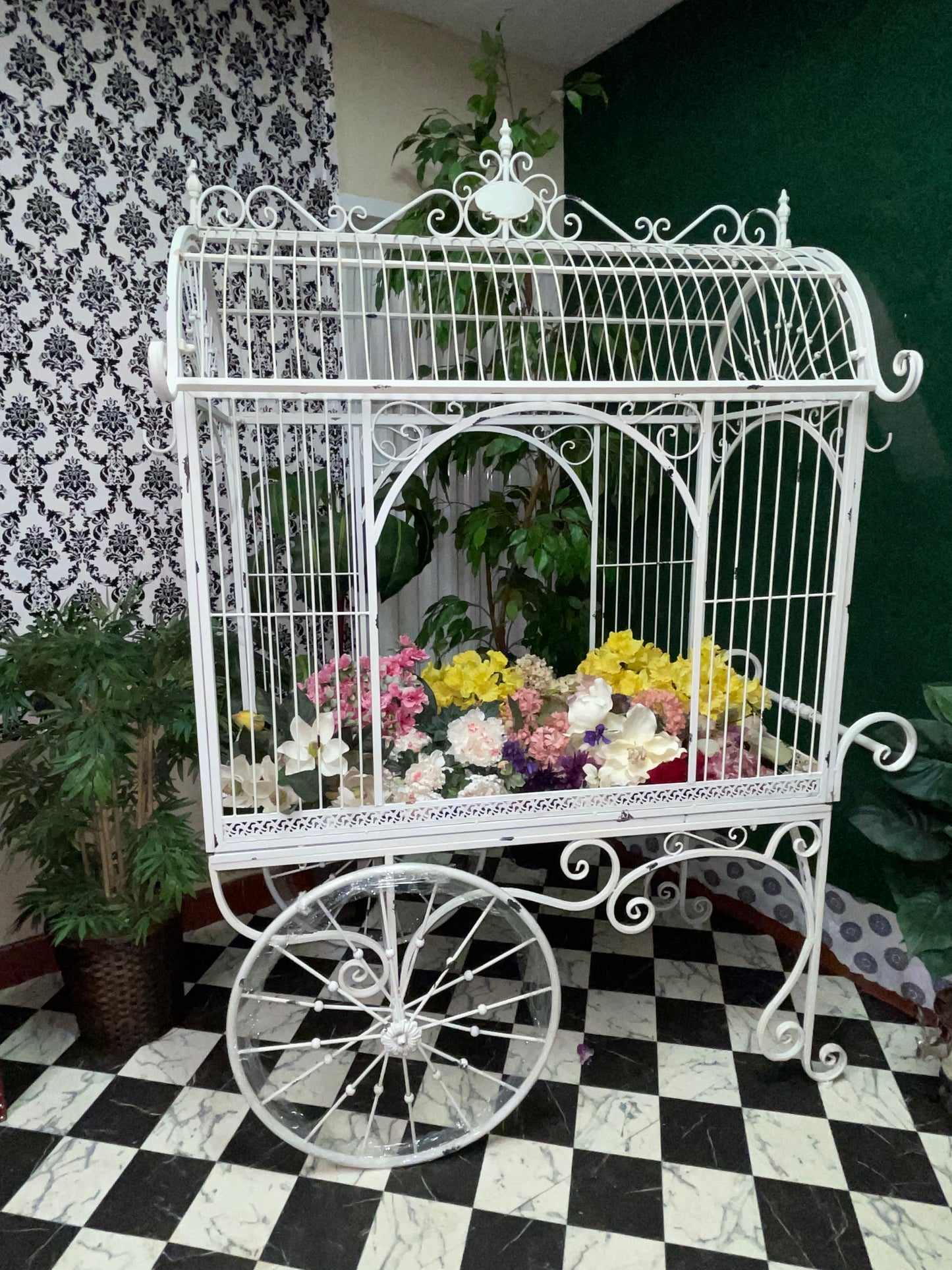 ANTIQUE GARDEN CART RENTAL ABBY ESSIE STUDIOS