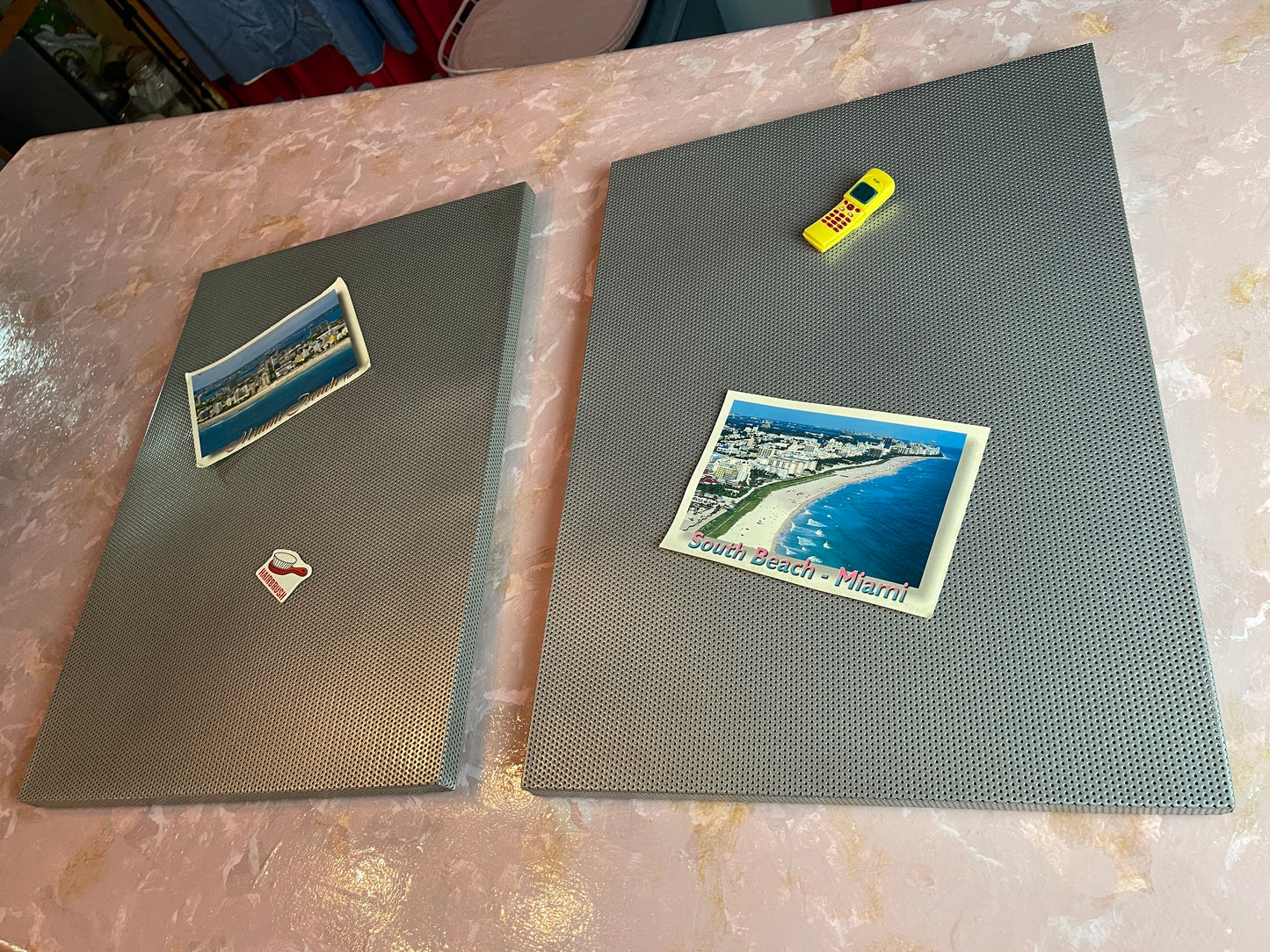 RENTAL MAGNET DISPLAY SILVER WALL ART ACTIVITY