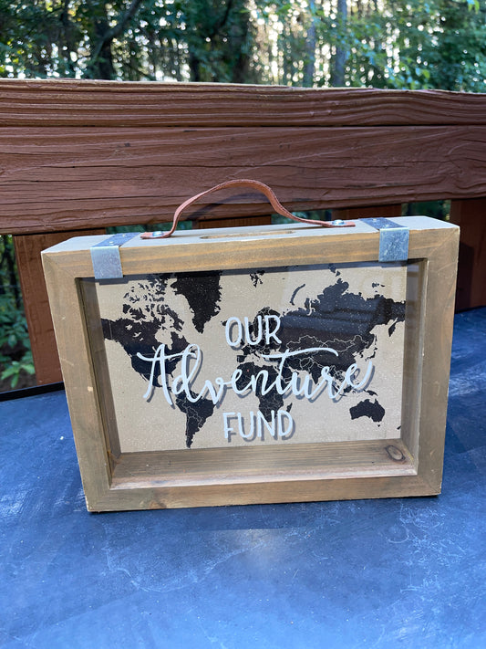 SIGN RENTAL WOOD WEDDING card box DONATION BOX HONEYMOON FUND