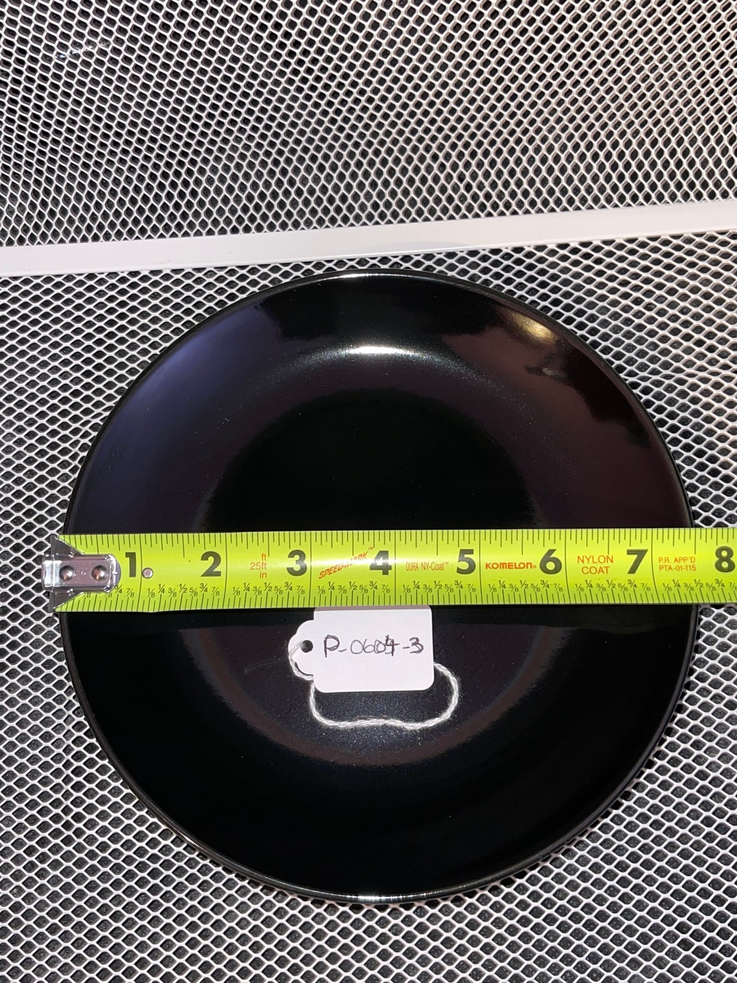 Dishes RENTAL Black Plates Medium Dinner Salad