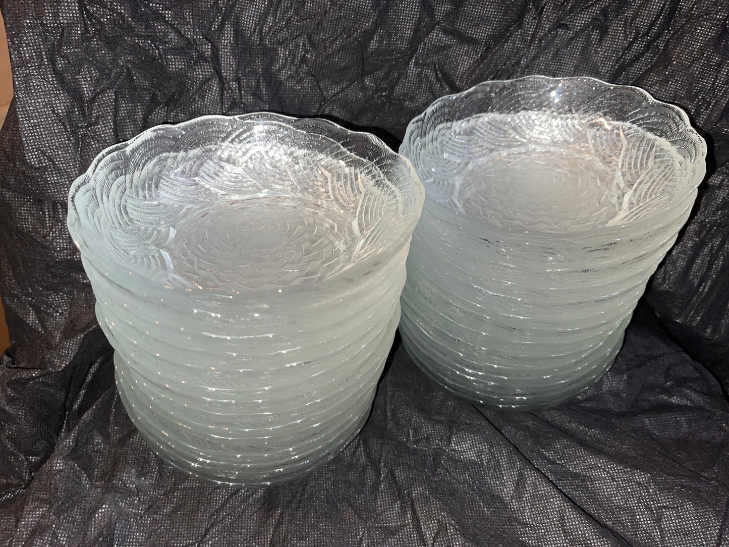 DISHES RENTAL ARCOROC FRANCE GLASS BOWLS SAUCERS Dessert Plates Serveware