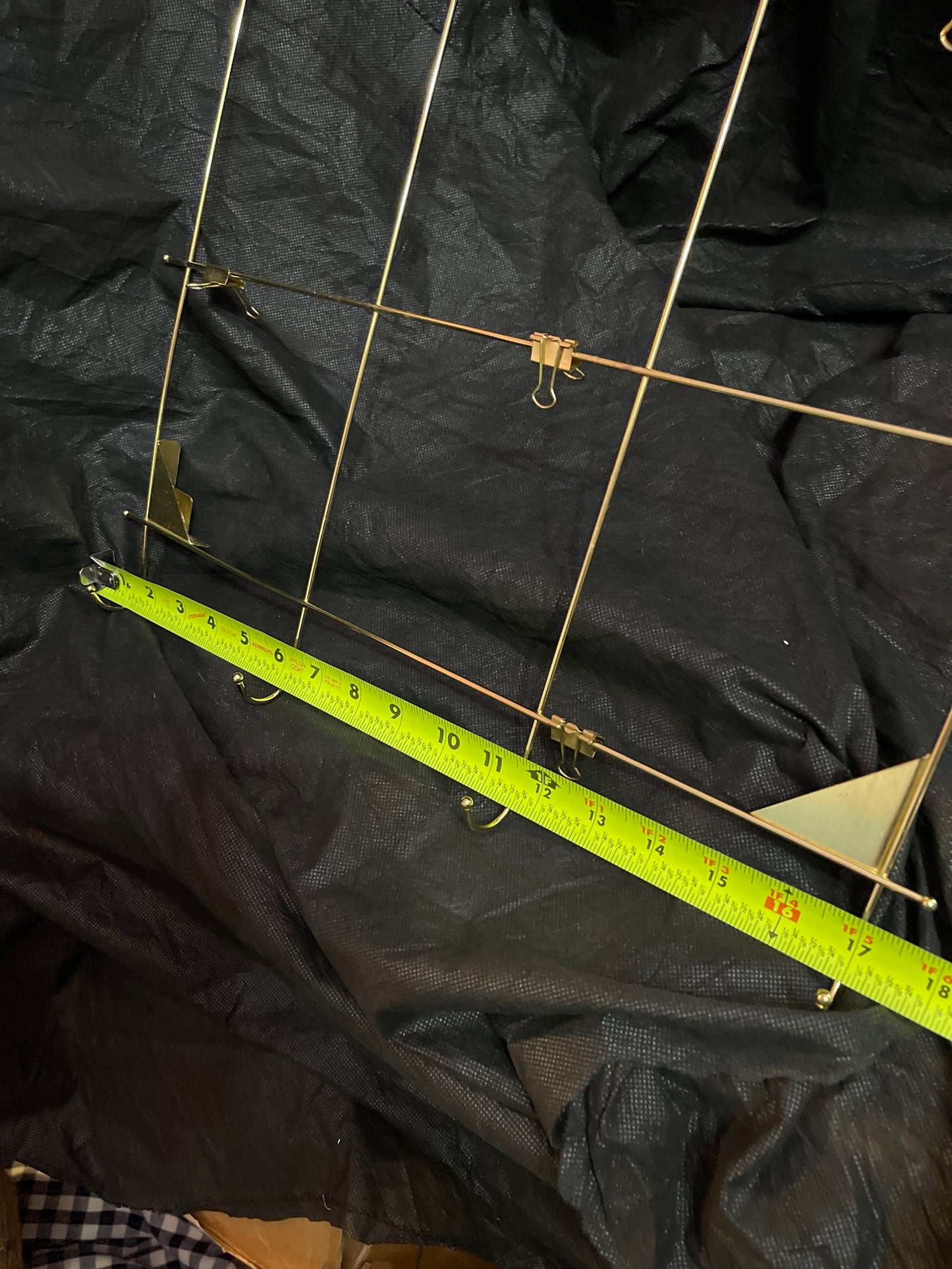 RENTAL GOLD BRASS ORGANIZER WEDDING PLANNER CHORES BRIDAL