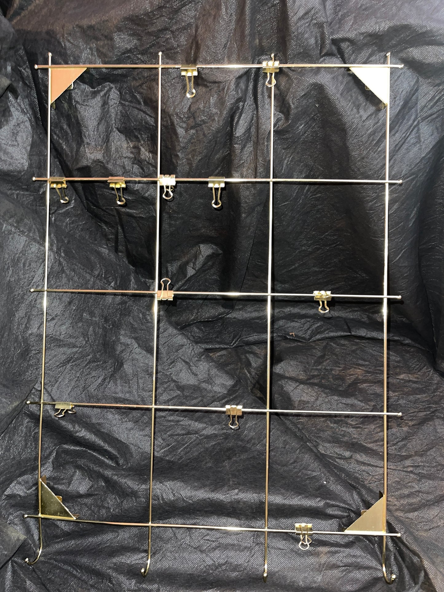 RENTAL GOLD BRASS ORGANIZER WEDDING PLANNER CHORES BRIDAL