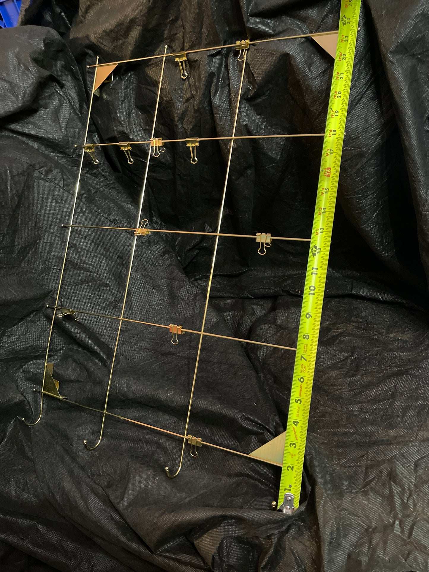 RENTAL GOLD BRASS ORGANIZER WEDDING PLANNER CHORES BRIDAL