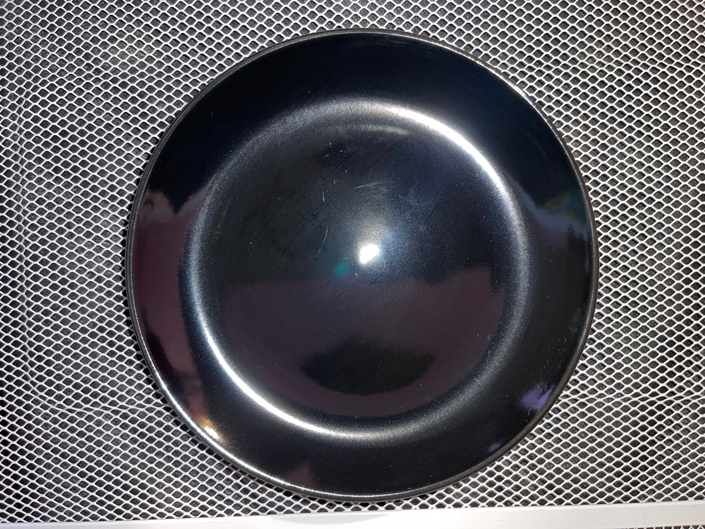 Dishes RENTAL Black Plates Medium Dinner Salad