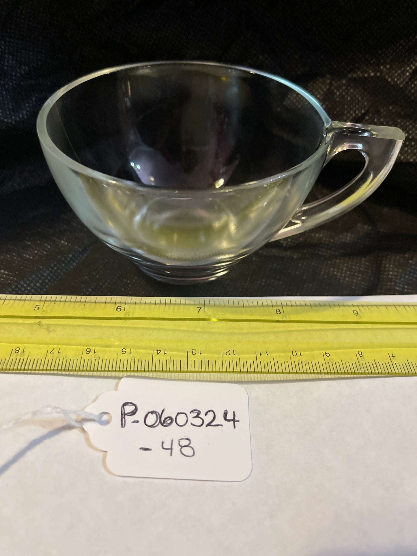 Rental Vintage Modern MCM GLASS PUNCH CUP