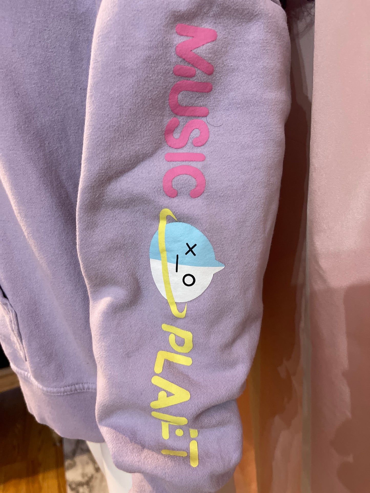 Purple Lavender Beach Wash Anime Animsl music cartoon sweatshirt pullover jumper