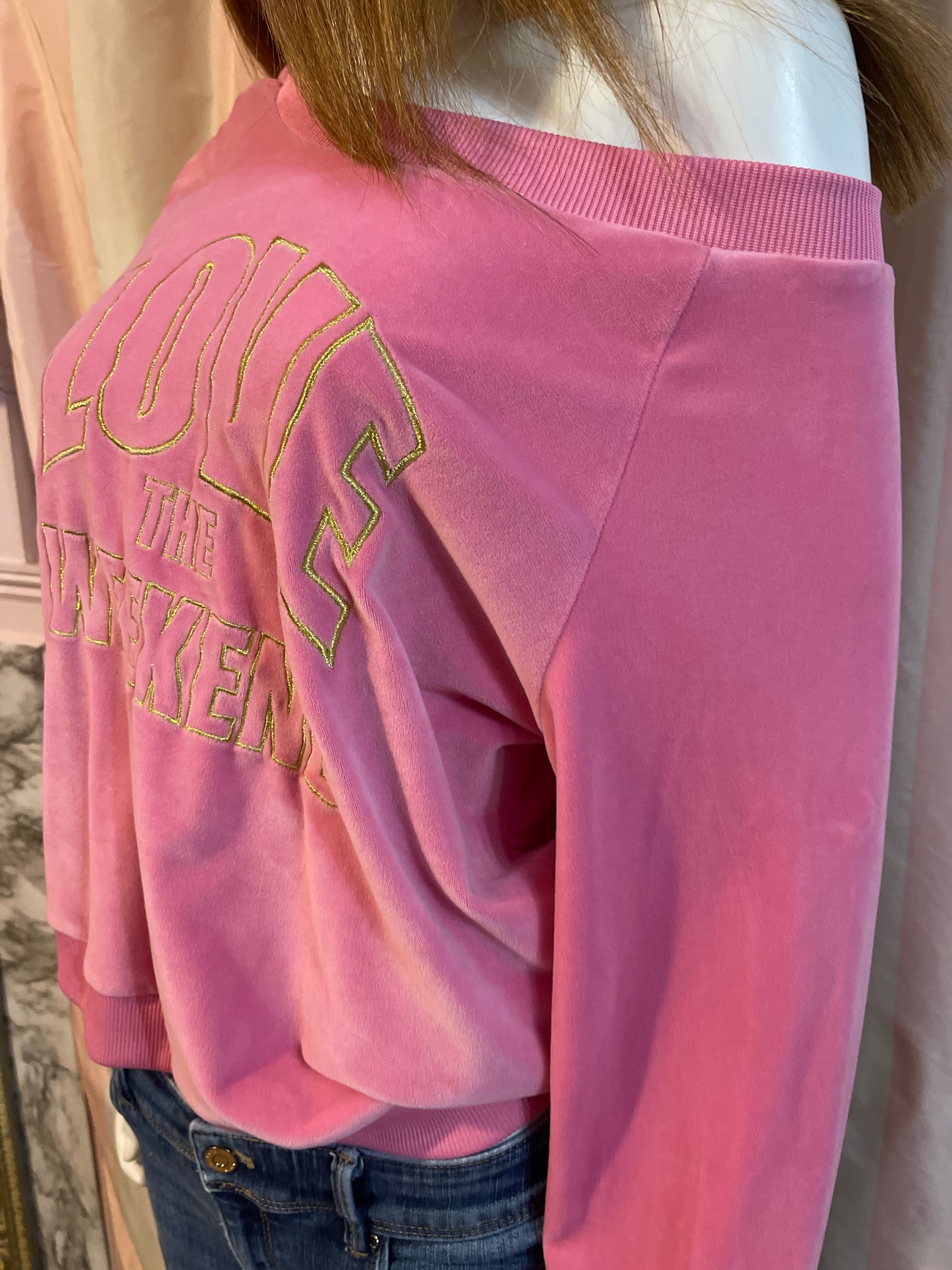 Pink Terry Sweatshirt