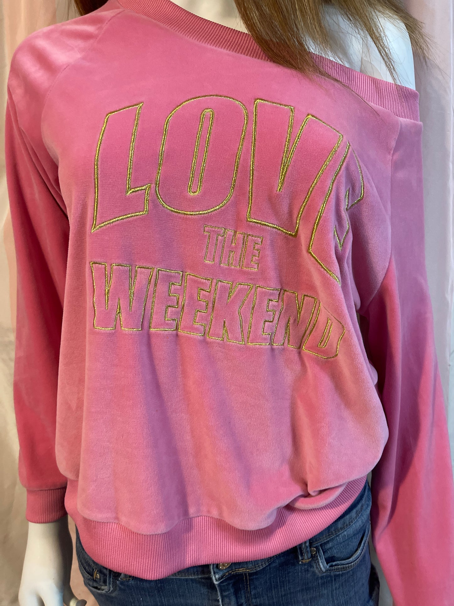 Pink Terry Sweatshirt