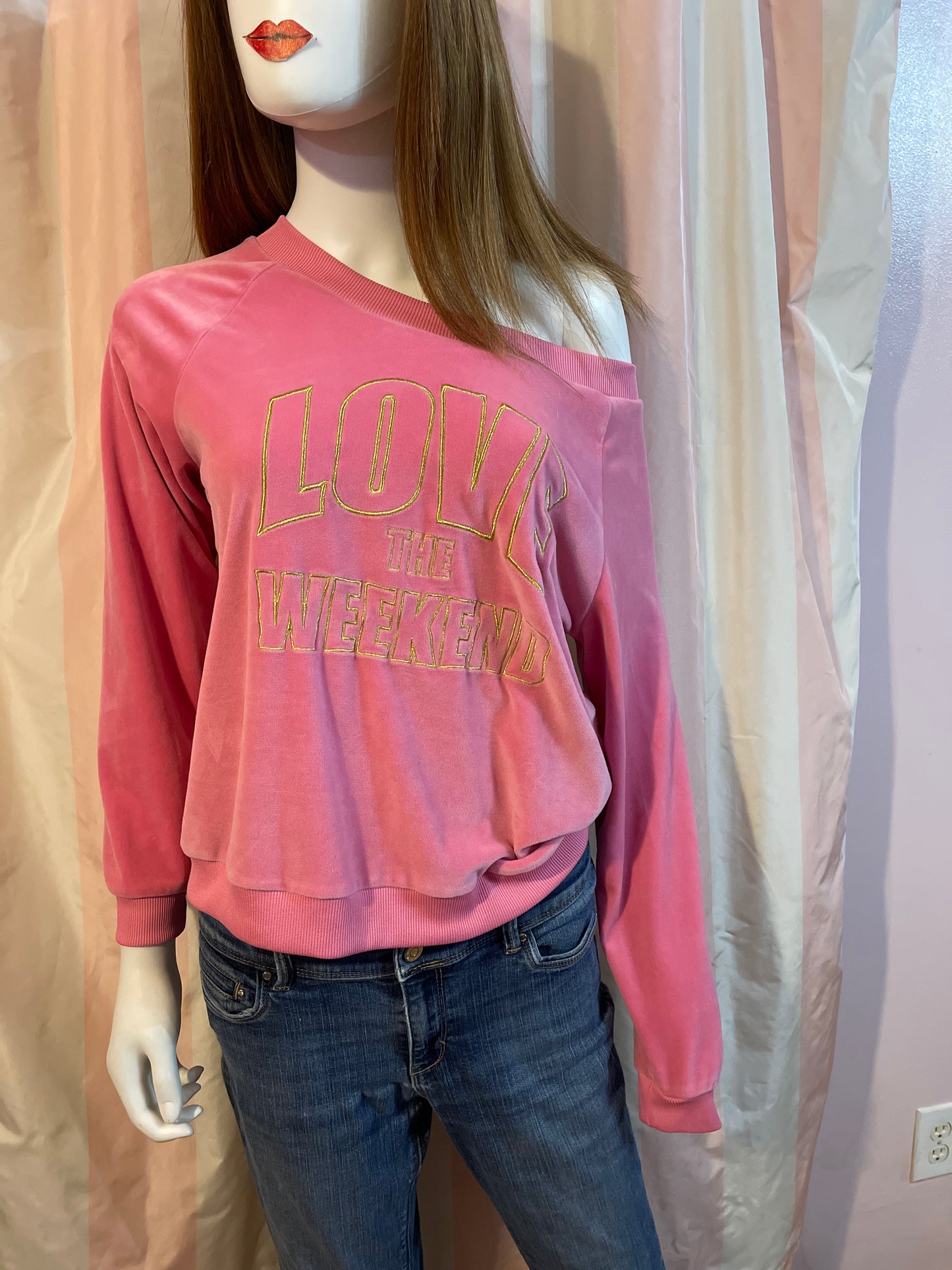 Pink Terry Sweatshirt